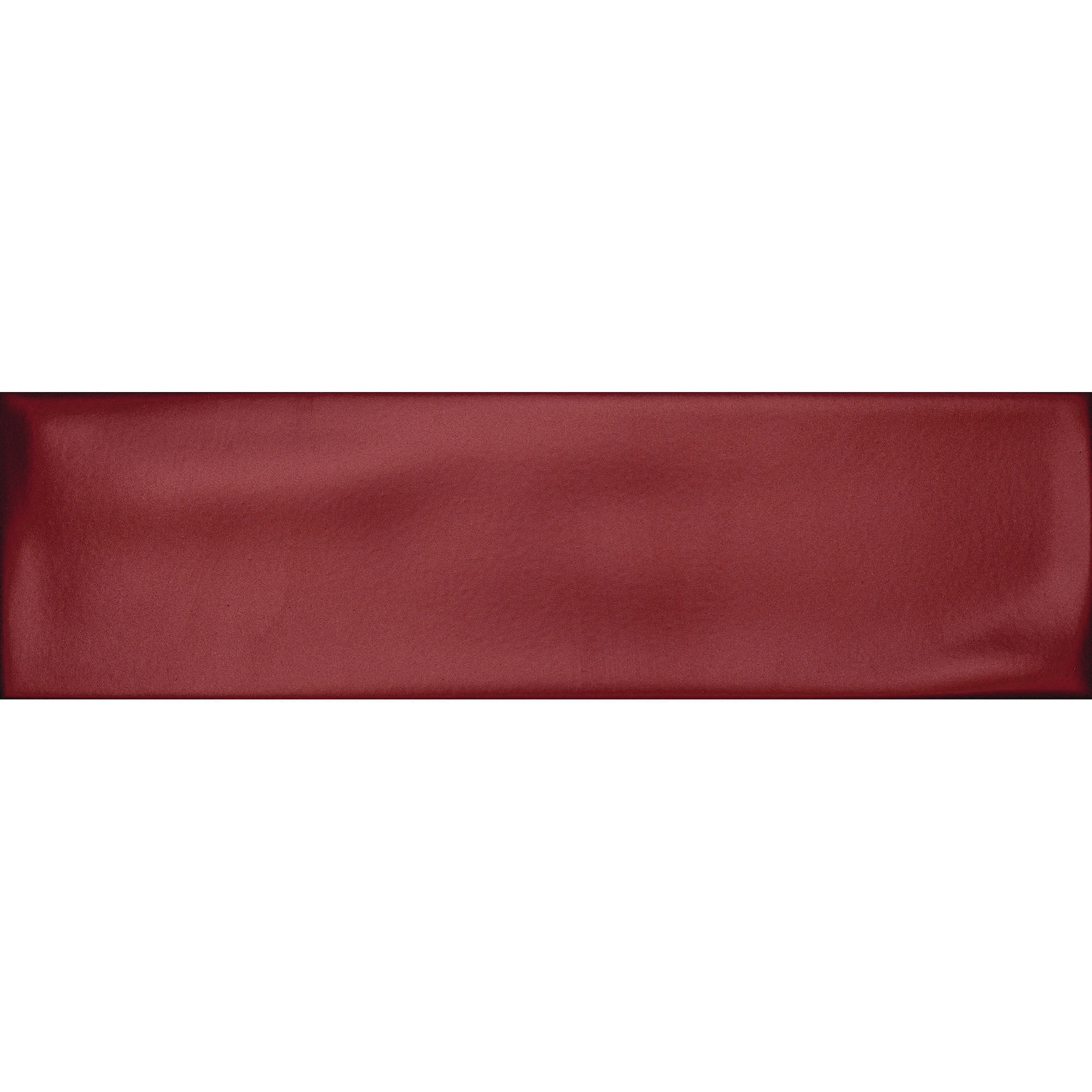 Cerámica Muro Vivant Rojo Mate 7x24 cm