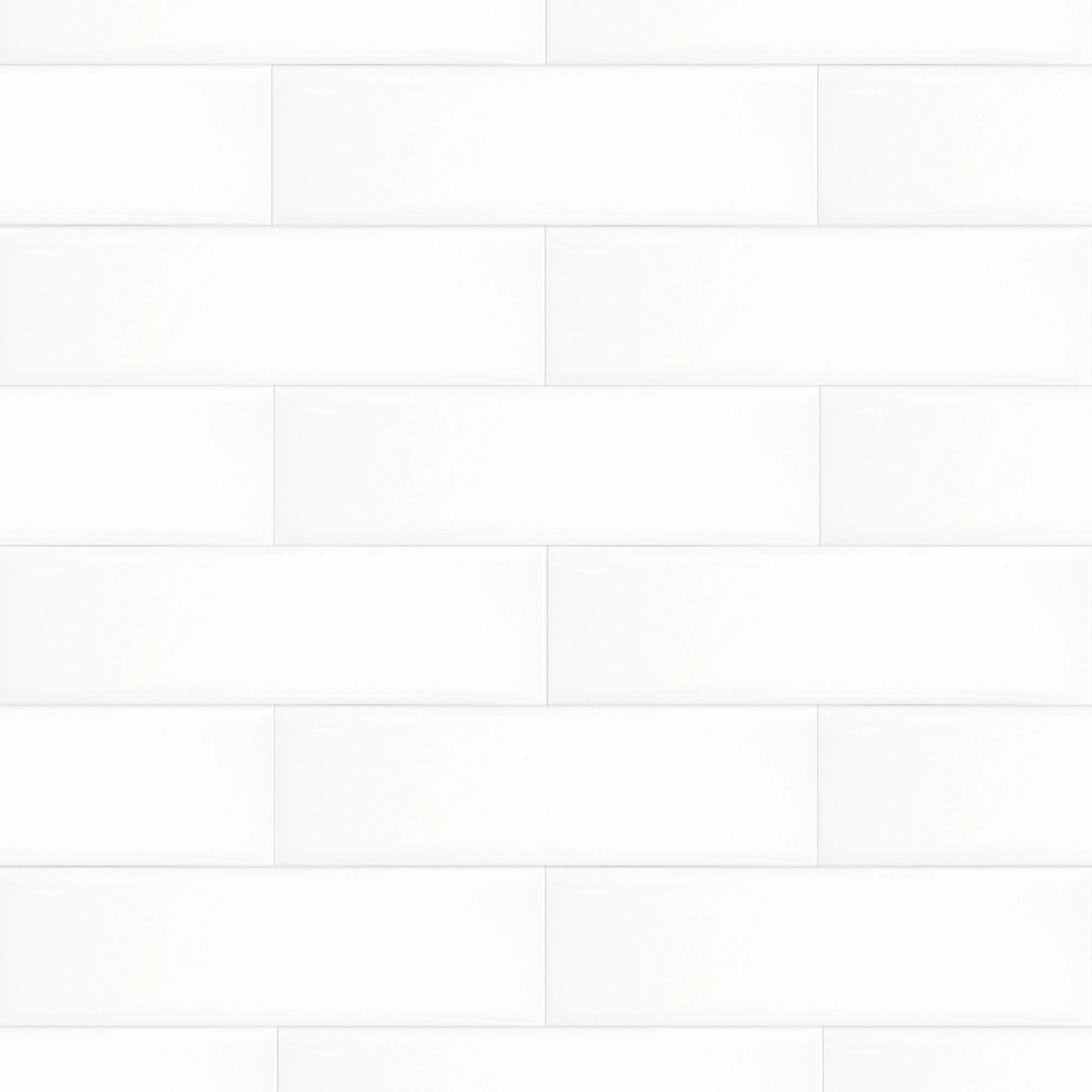 Cerámica Muro Liverpool White Brillante 7x24 cm