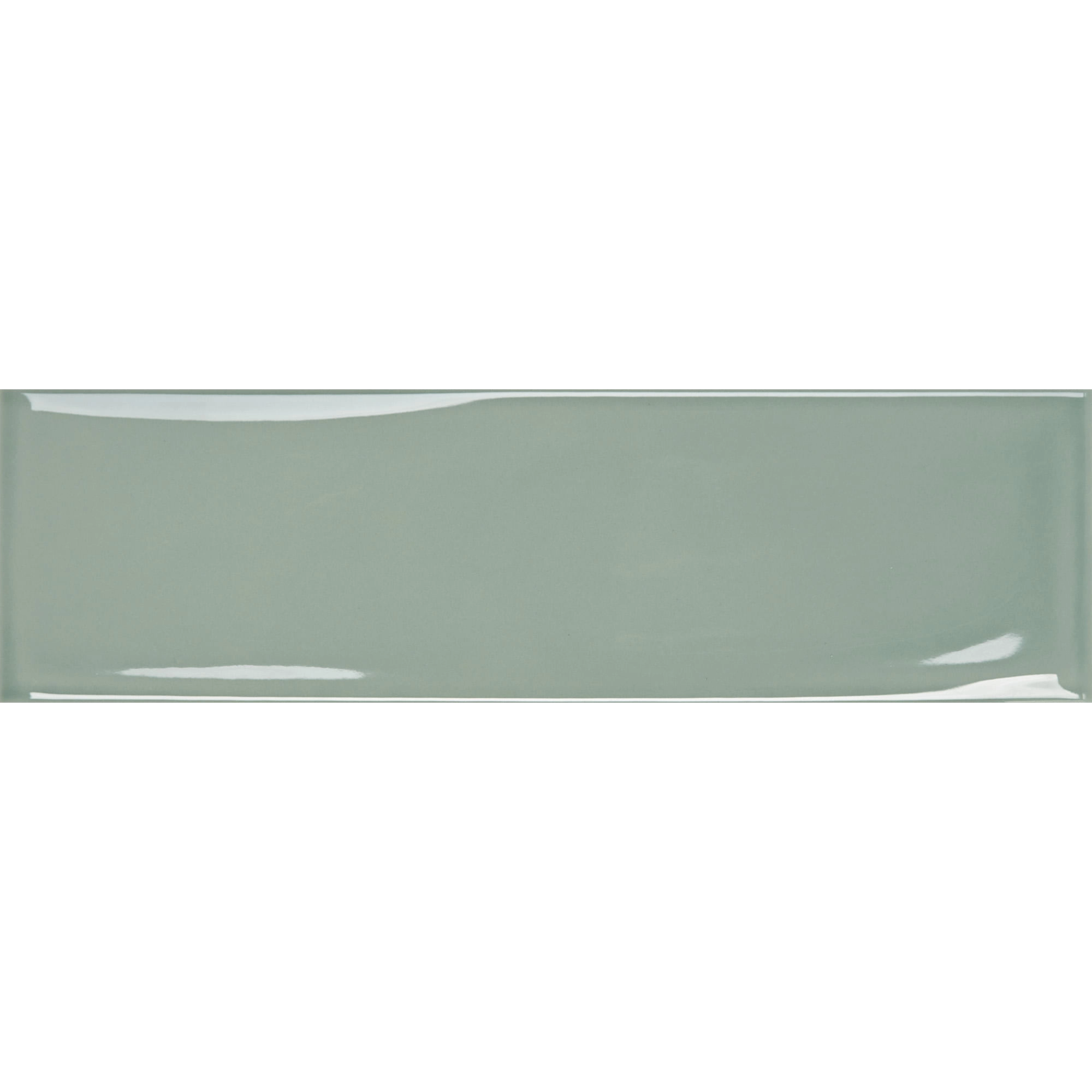 Cerámica Muro Vivant Verde Brillante 7x24 cm