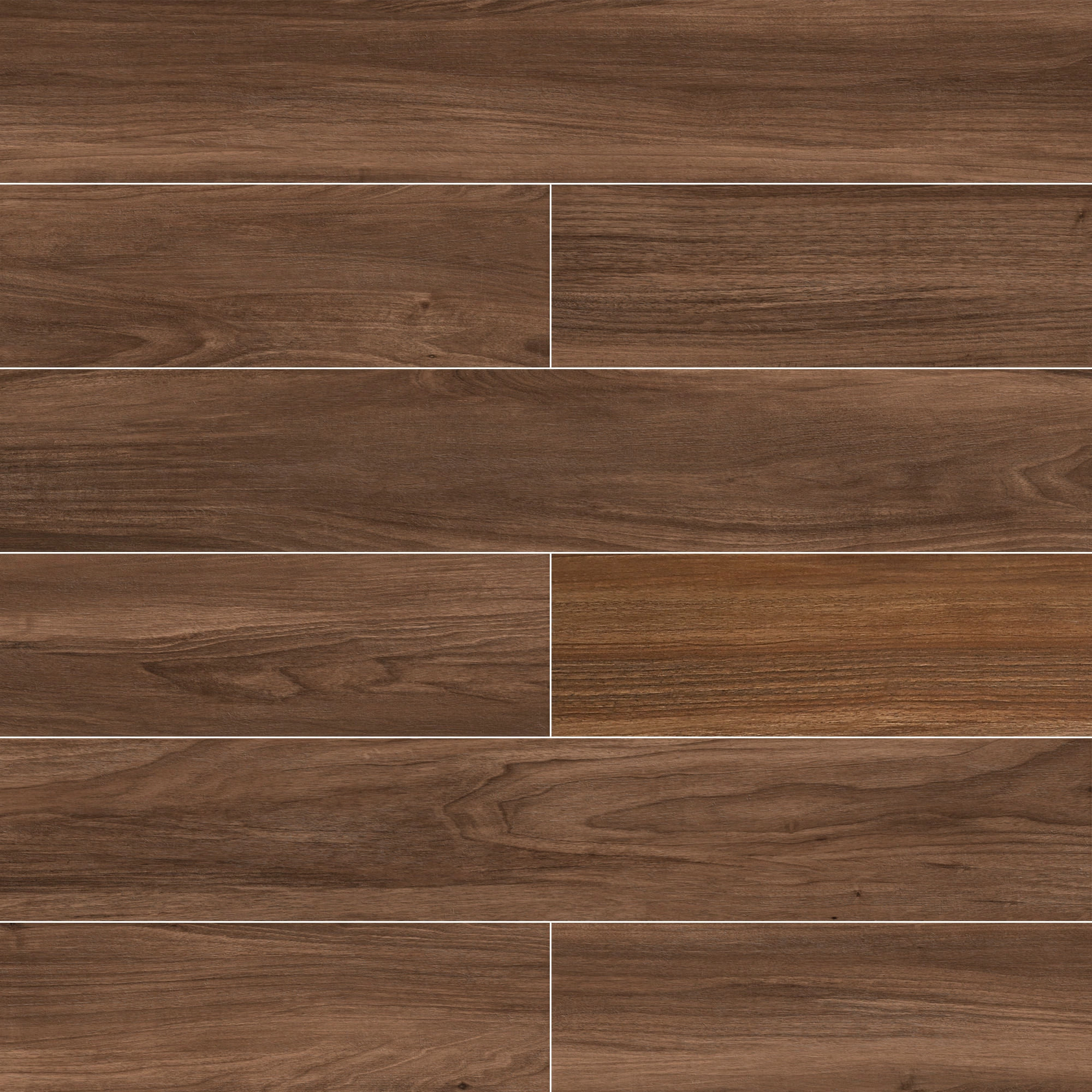 Porcelanato Treverkchic Noce Italiano Mate 20x120 cm
