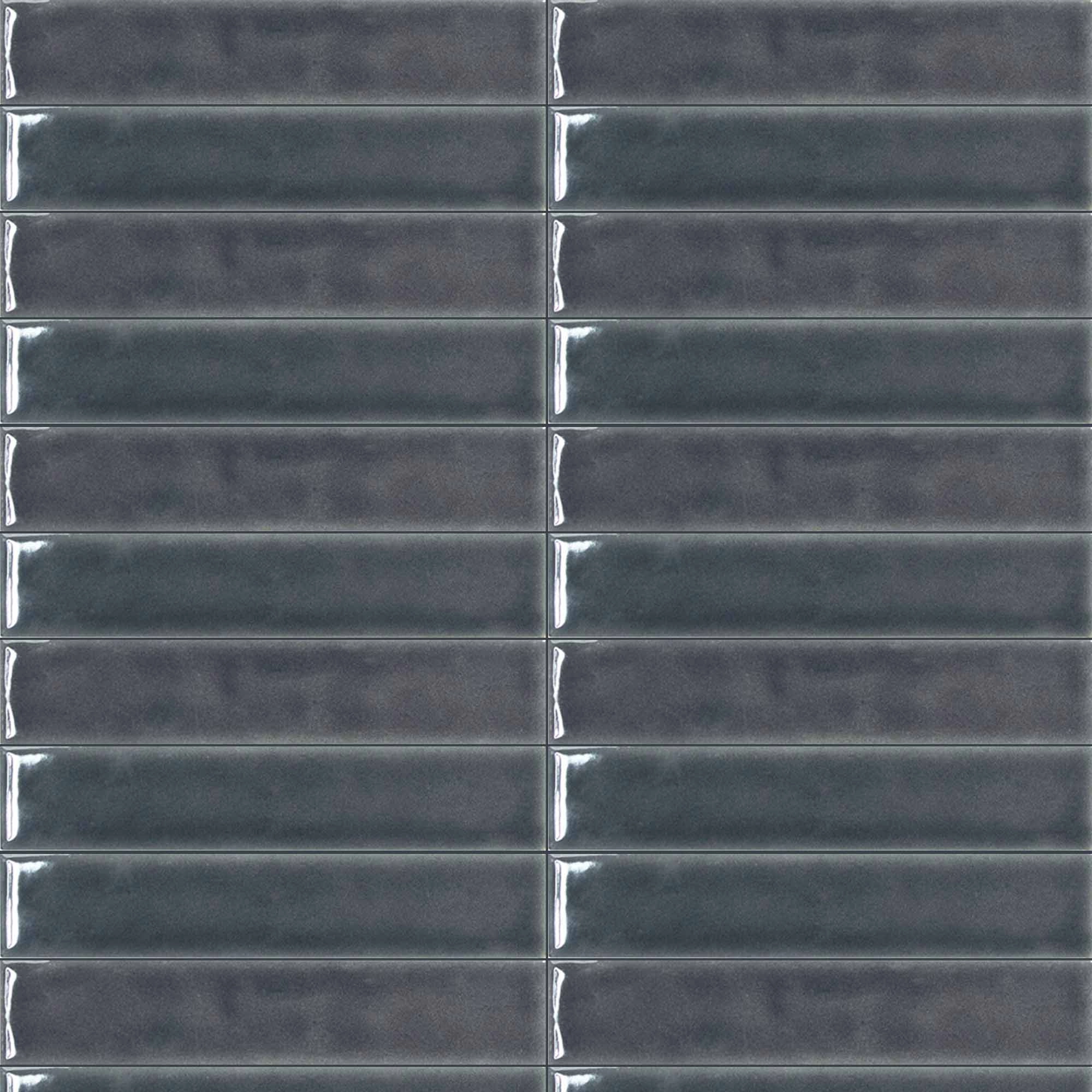 Cerámica Muro Nouvelle Storm Blue Brillo 3x16 cm