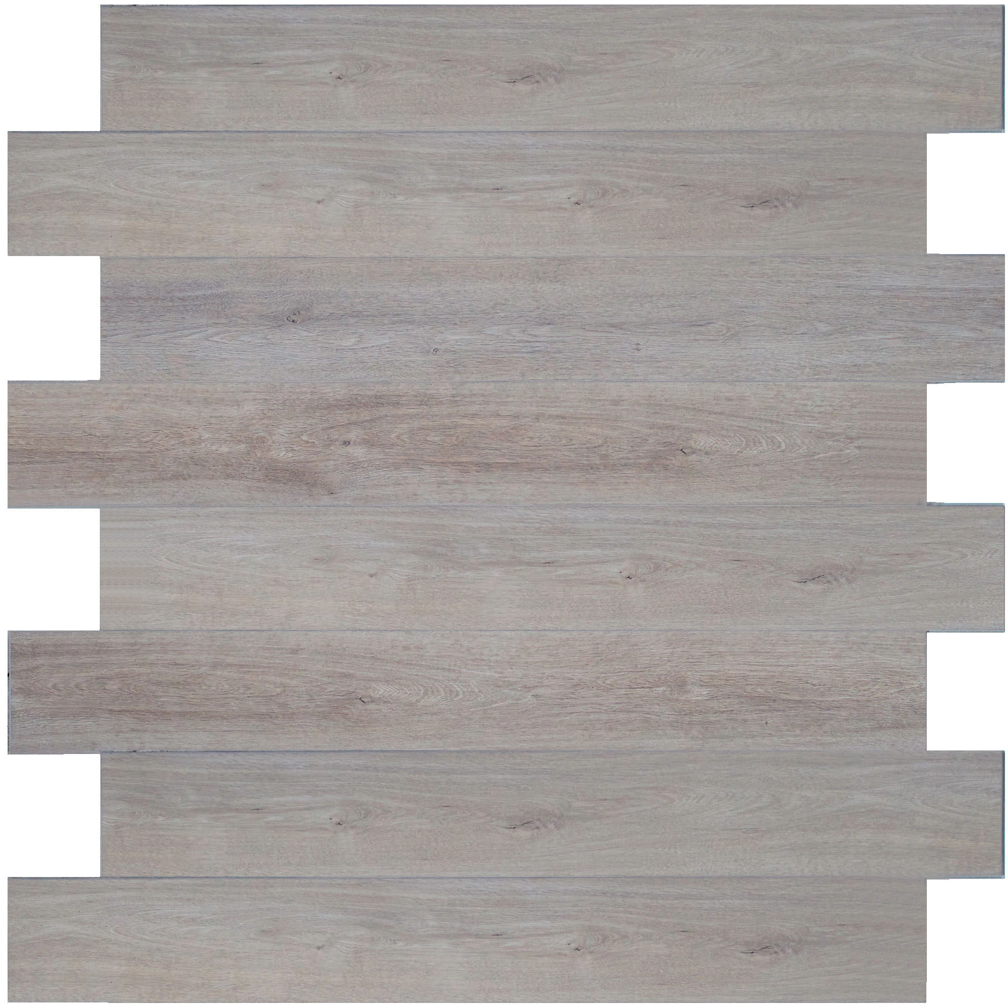 Piso Vinílico SPC Sakai White C/Bisel 180x1220x5 mm