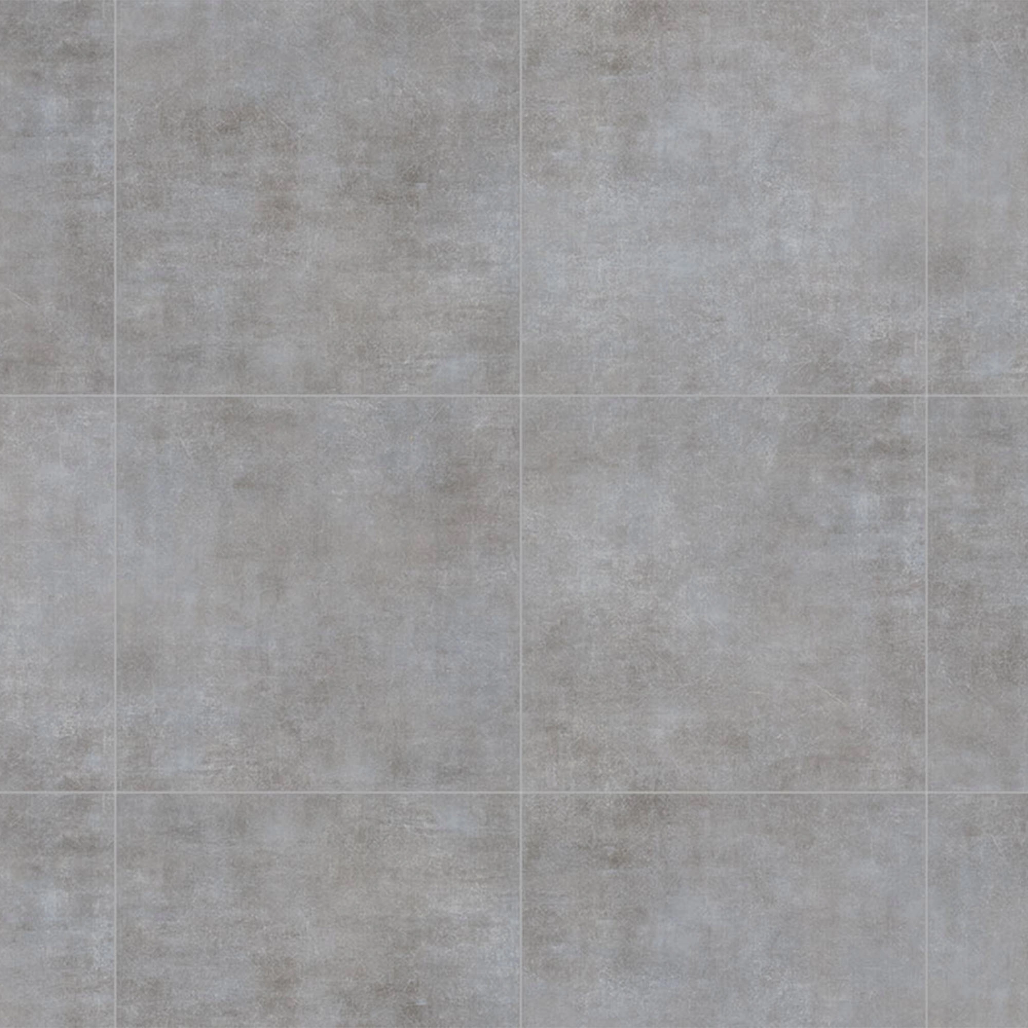 Piso Vinílico LVT Aurora Cement Grey 600x600 mm