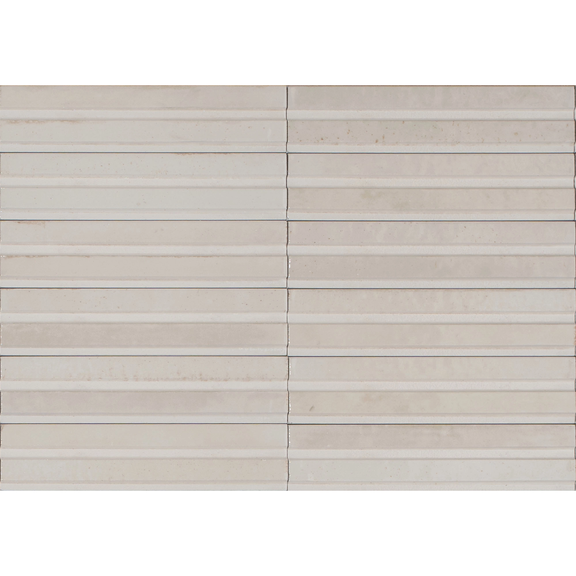 Porcelanato Lume 3D Bone Brillante 6x24 cm