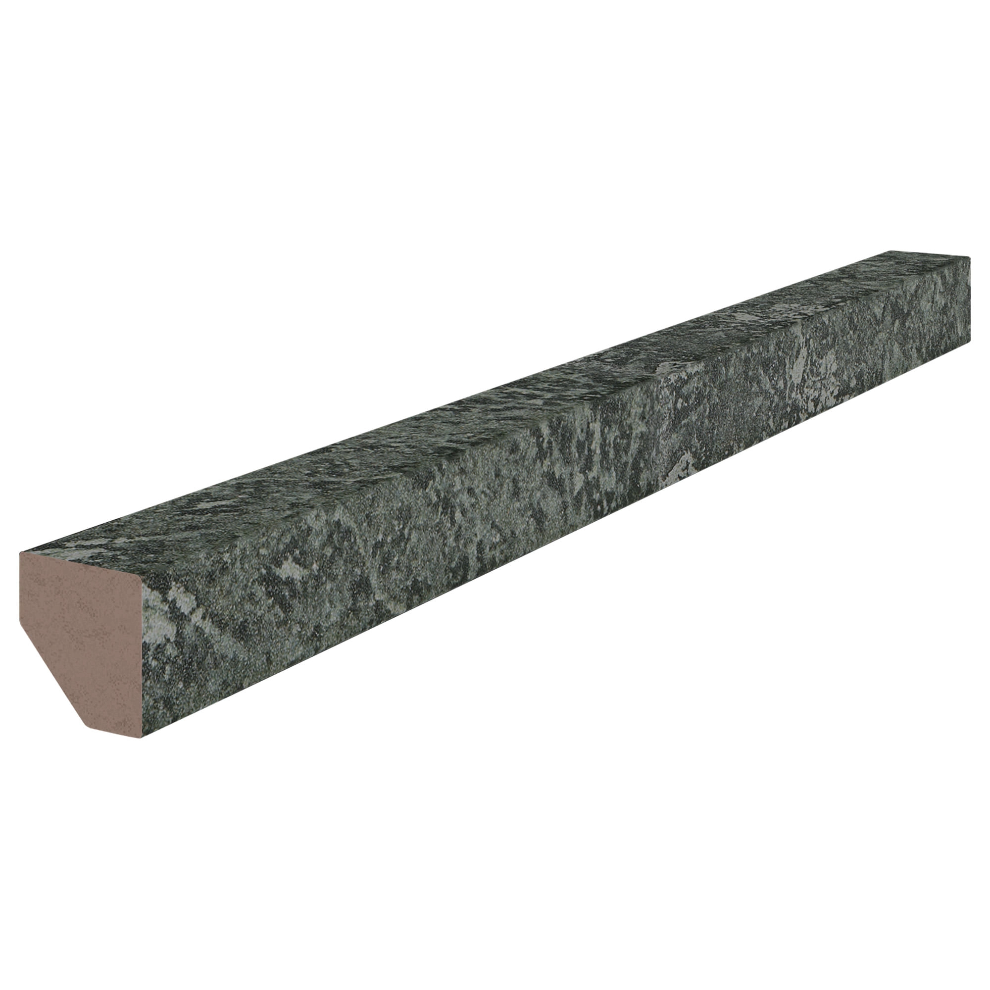 Porcelanato Canto 90° Deep Forest Caja 60 piezas Verde Rústico 1x14.5 cm