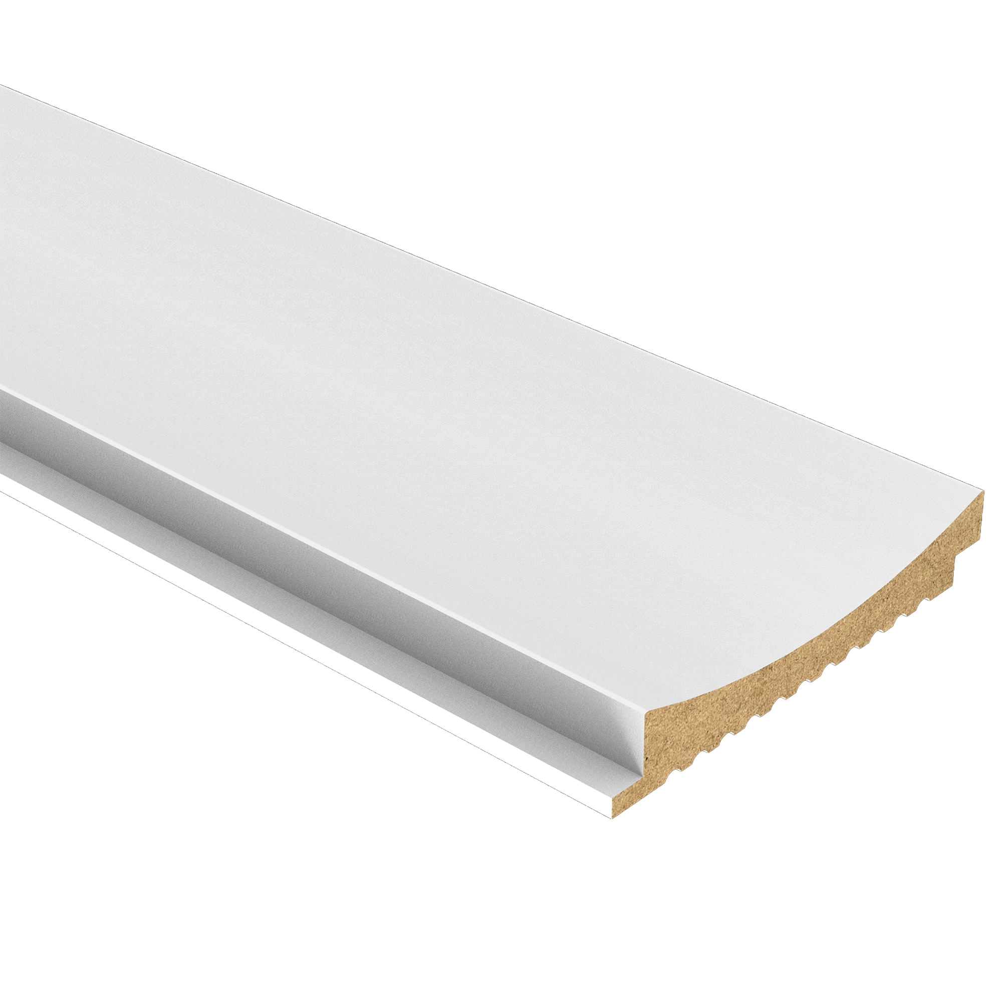 Palillaje Pintable MDF Prisma Valley Blanco 182x2800 mm