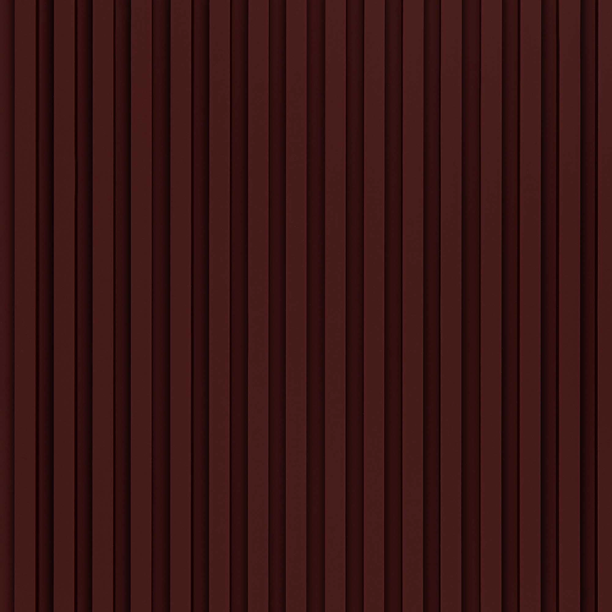 Palillaje Duvar WPC Burdeo 150x2850x25 mm