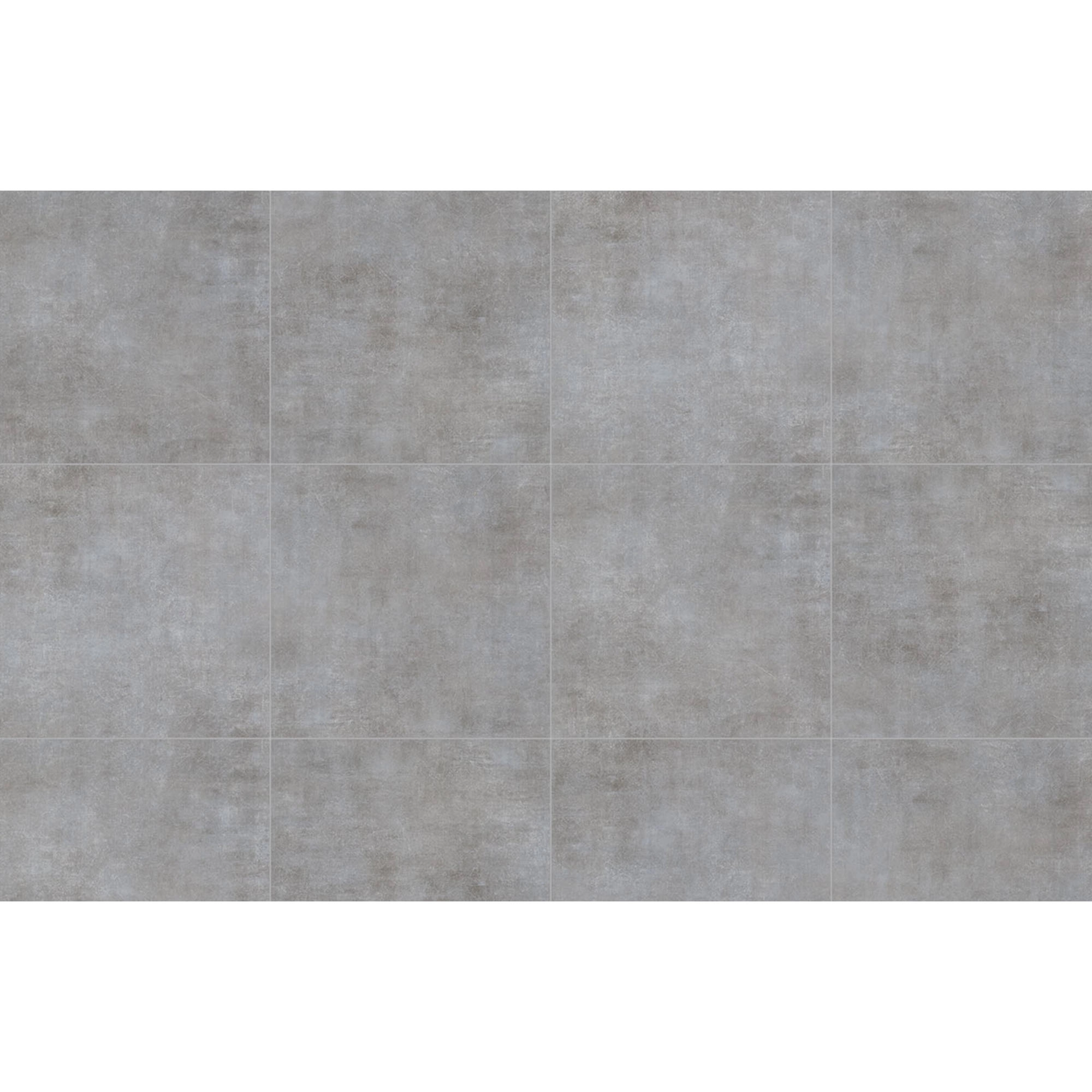 Piso Vinílico Loose Lay Alba Cement Grey 600x600 mm