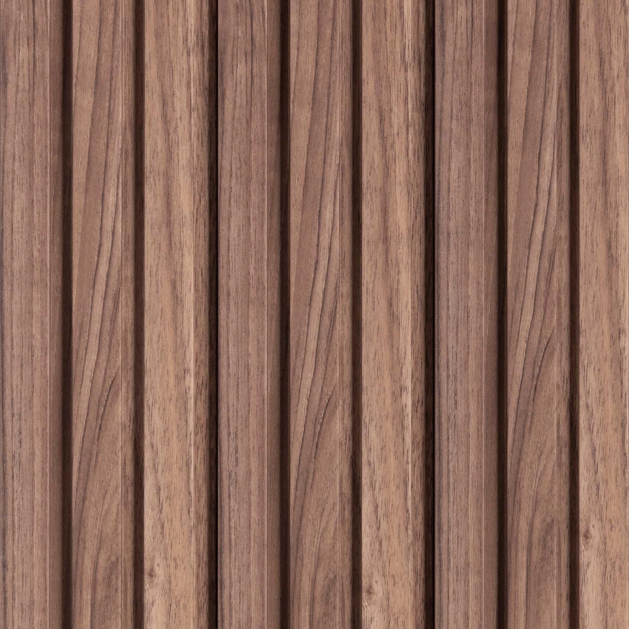 Palillaje Energy MDF Walnut 121x2800 mm