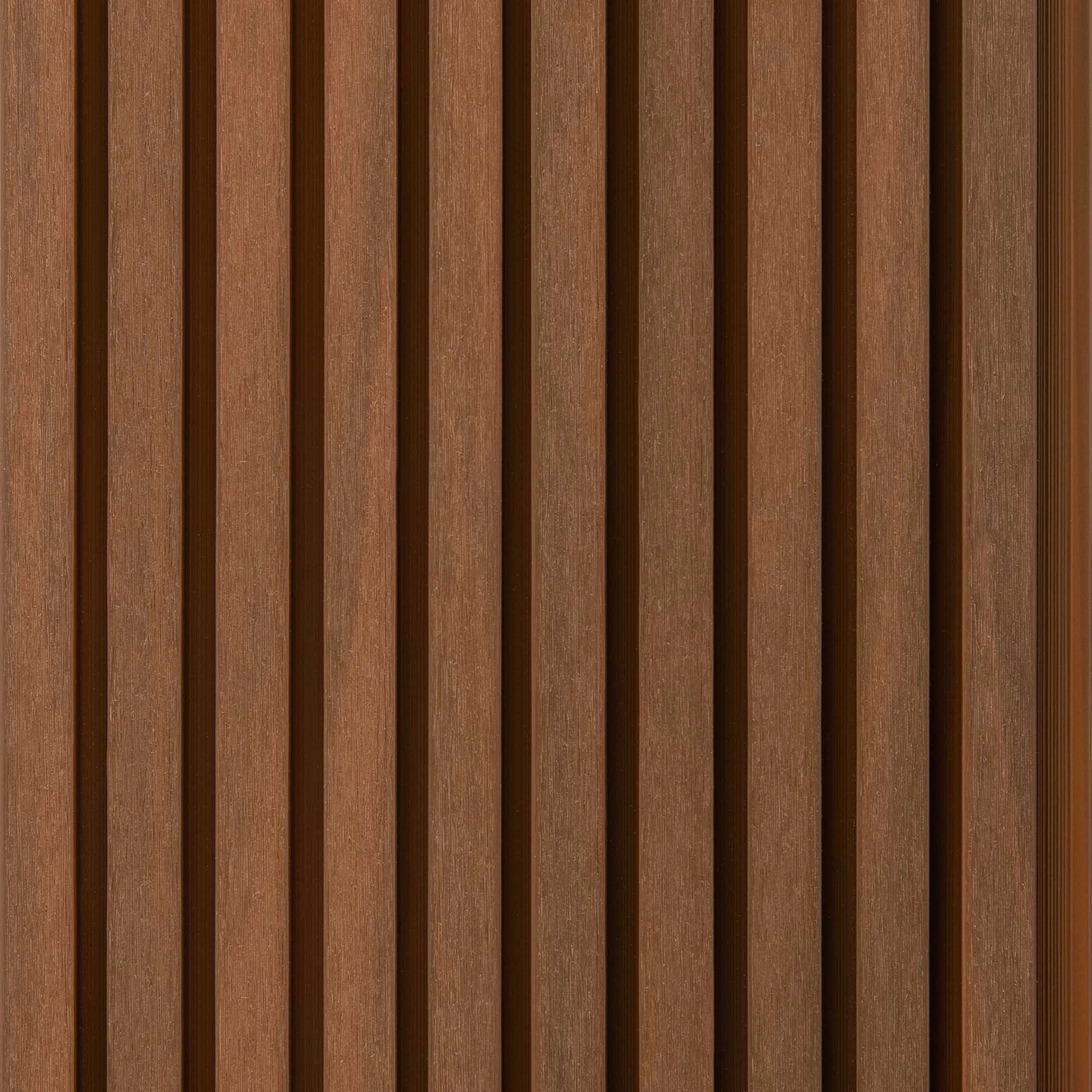 Wall Panel Exterior Cladding WPC Ultrashield Teak 196.5x2800 mm