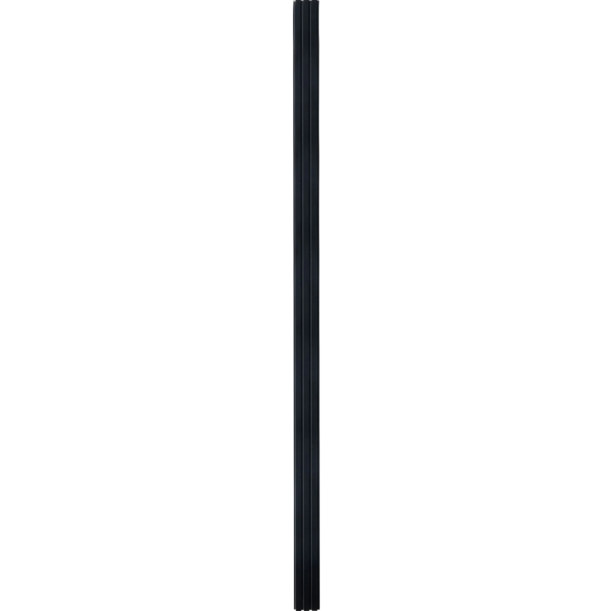 Palillaje Energy MDF Black 121x2800 mm
