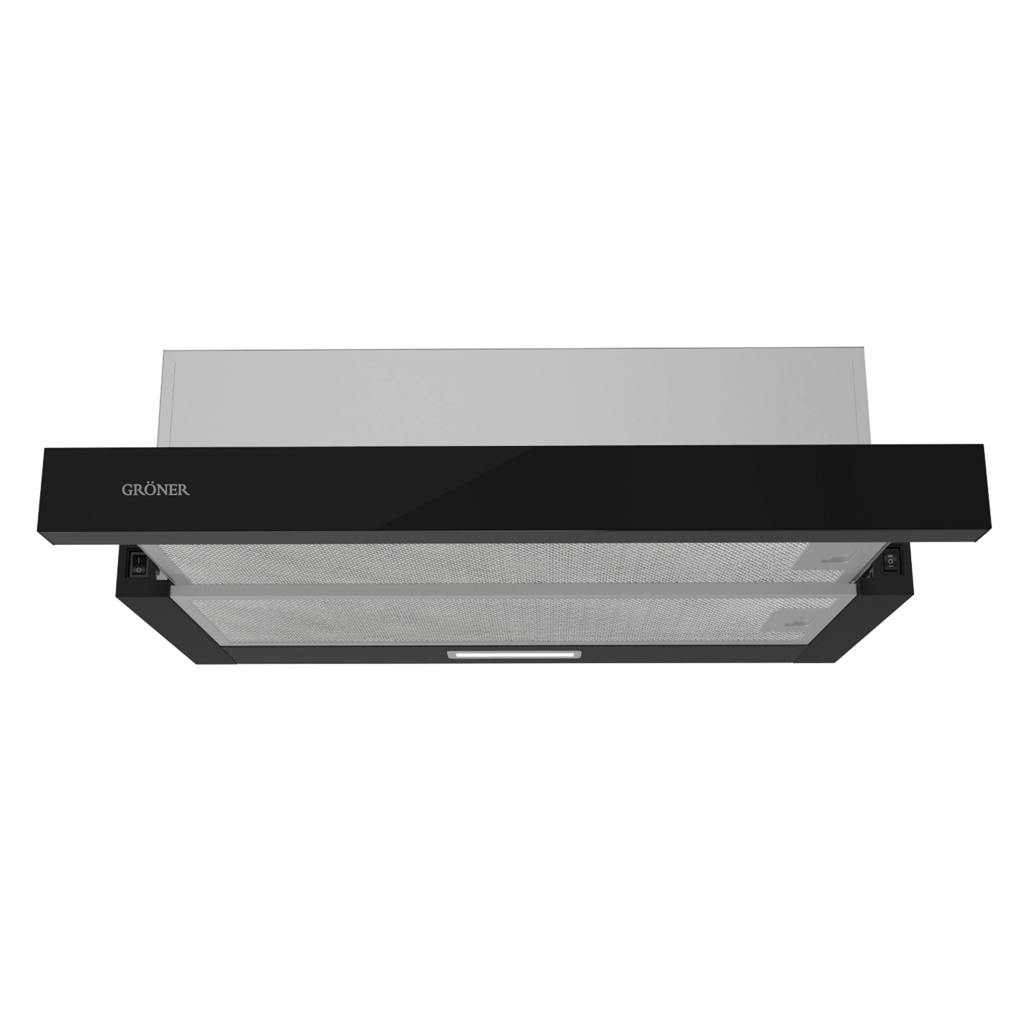 Campana Extraíble Black Glass TIC1BG 60 cm