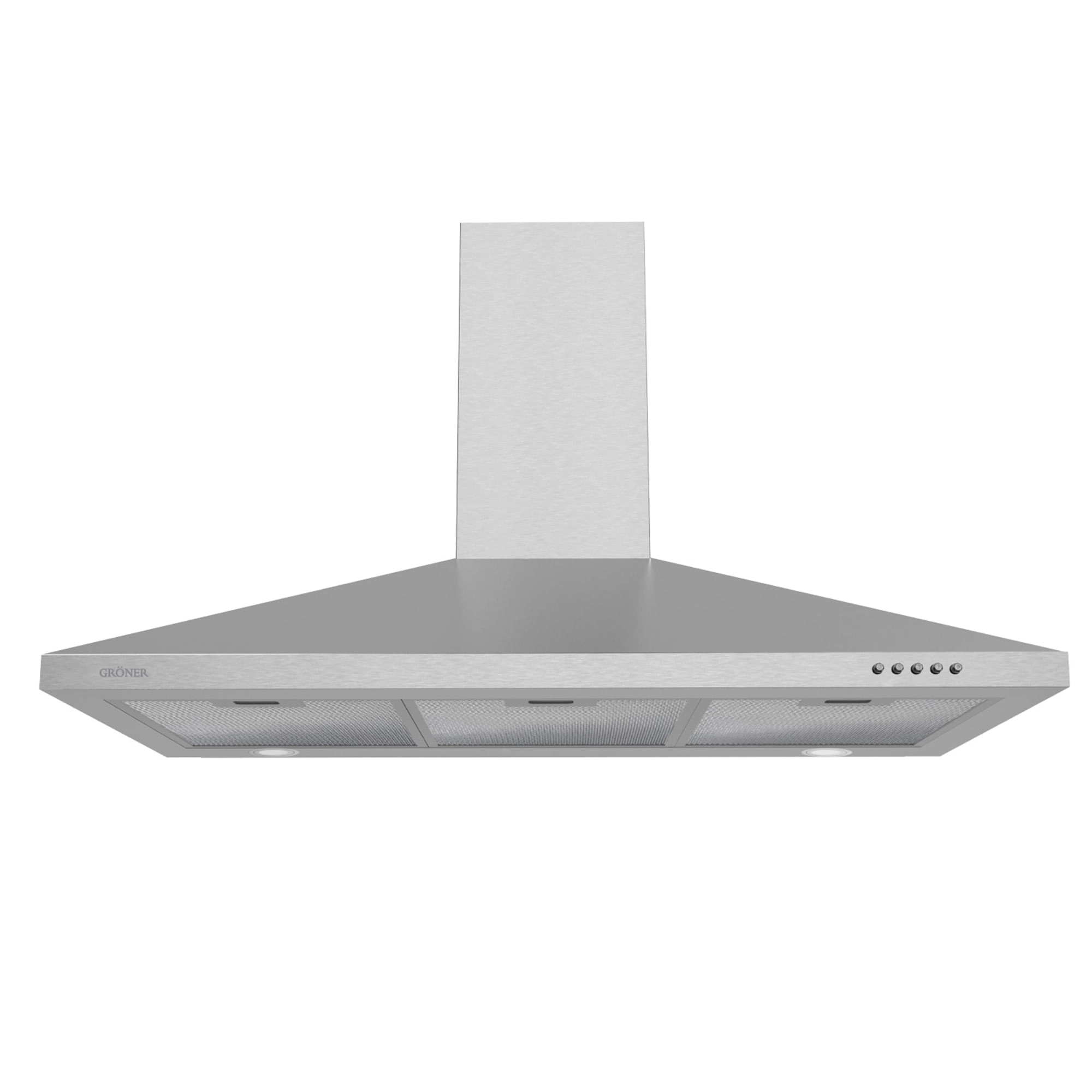 Campana Decorativa Inox TICP90A 90 cm