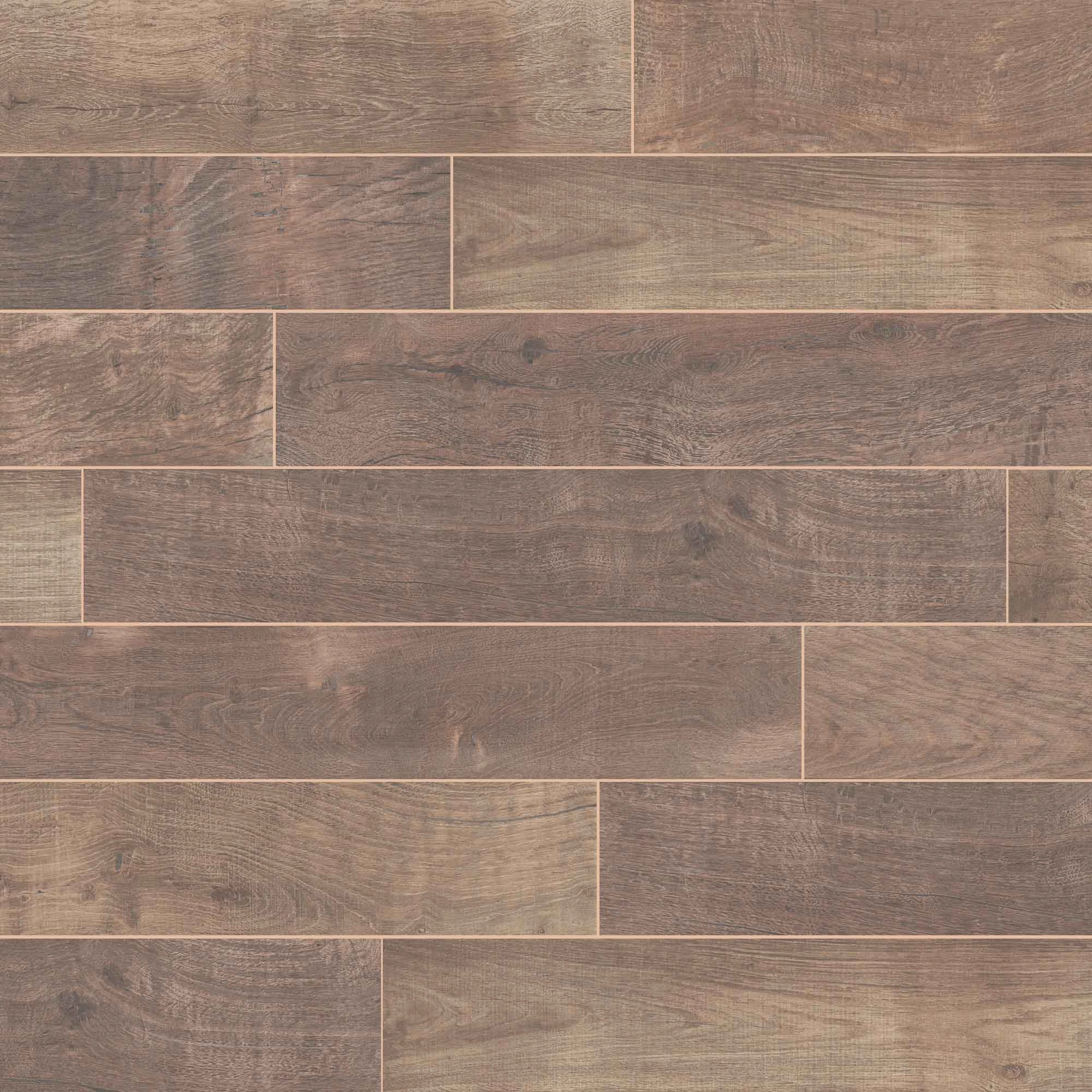 Porcelanato Nodis Rovere Café Mate 20x120 cm