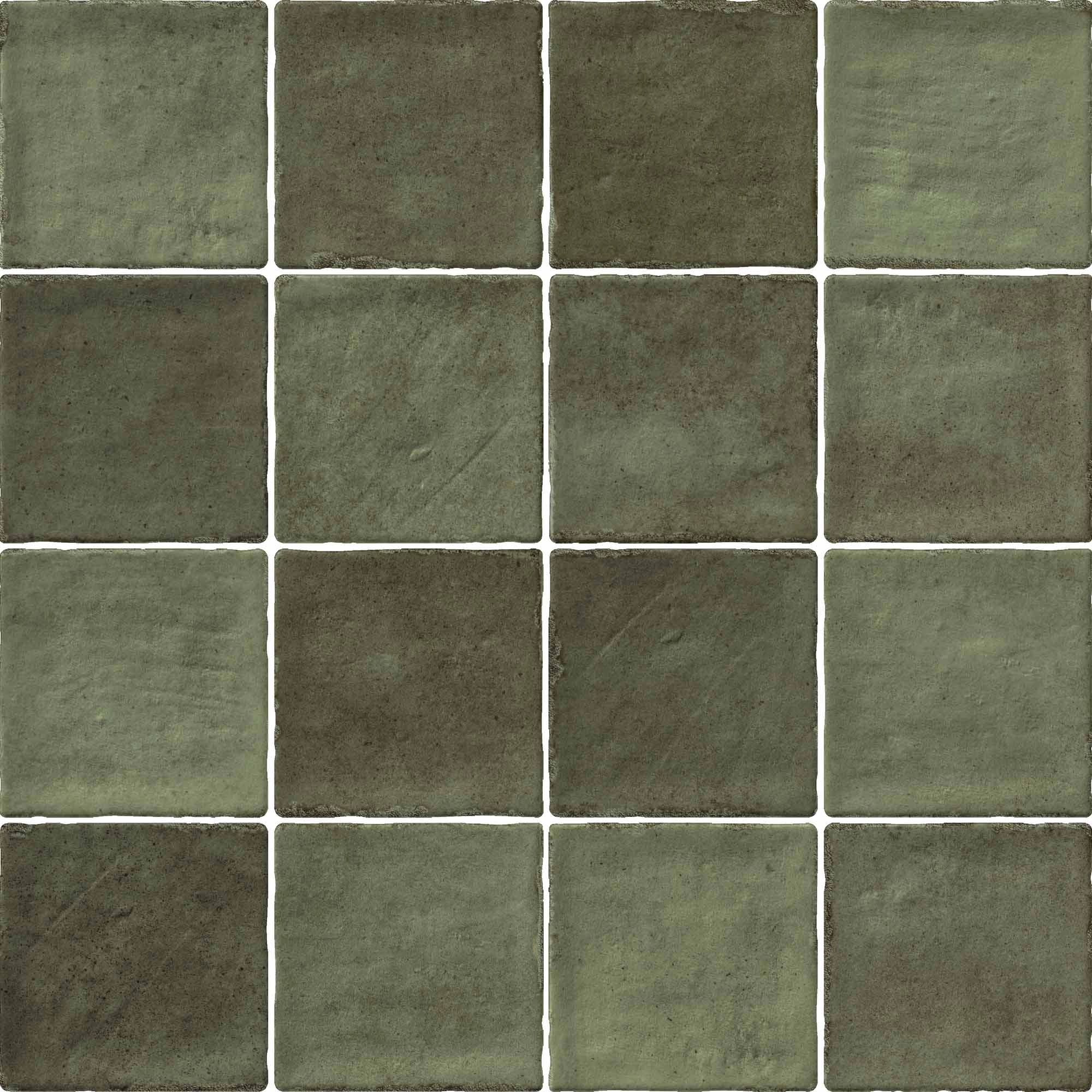 Porcelanato Brigth Salvia Verde Brillante 10x20 cm