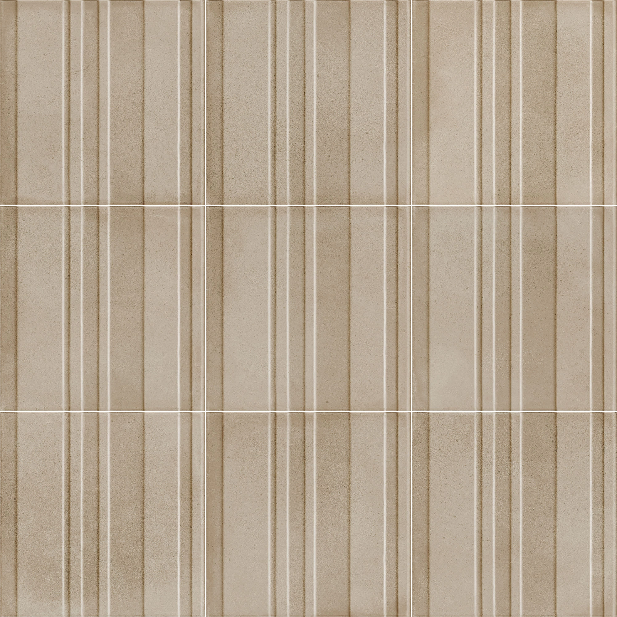 Porcelanato Artcraft Strutura 3D Beige/Gris Mate 20x20 cm