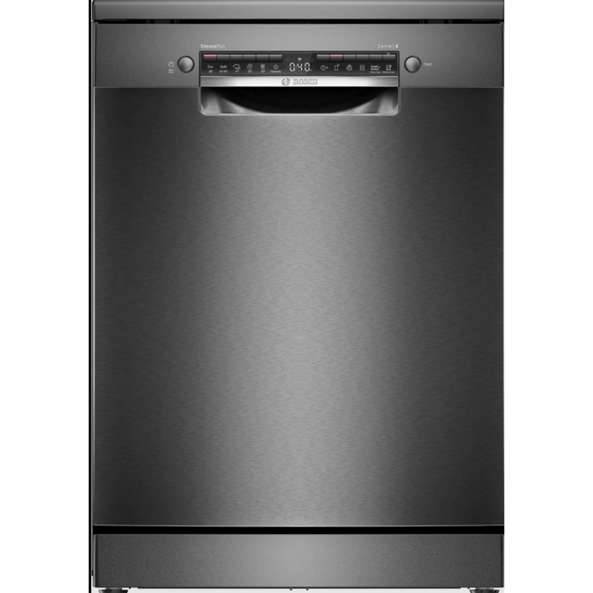 Lavavajillas Libre Instalación SMS4EMC06E Acero Negro 60 cm