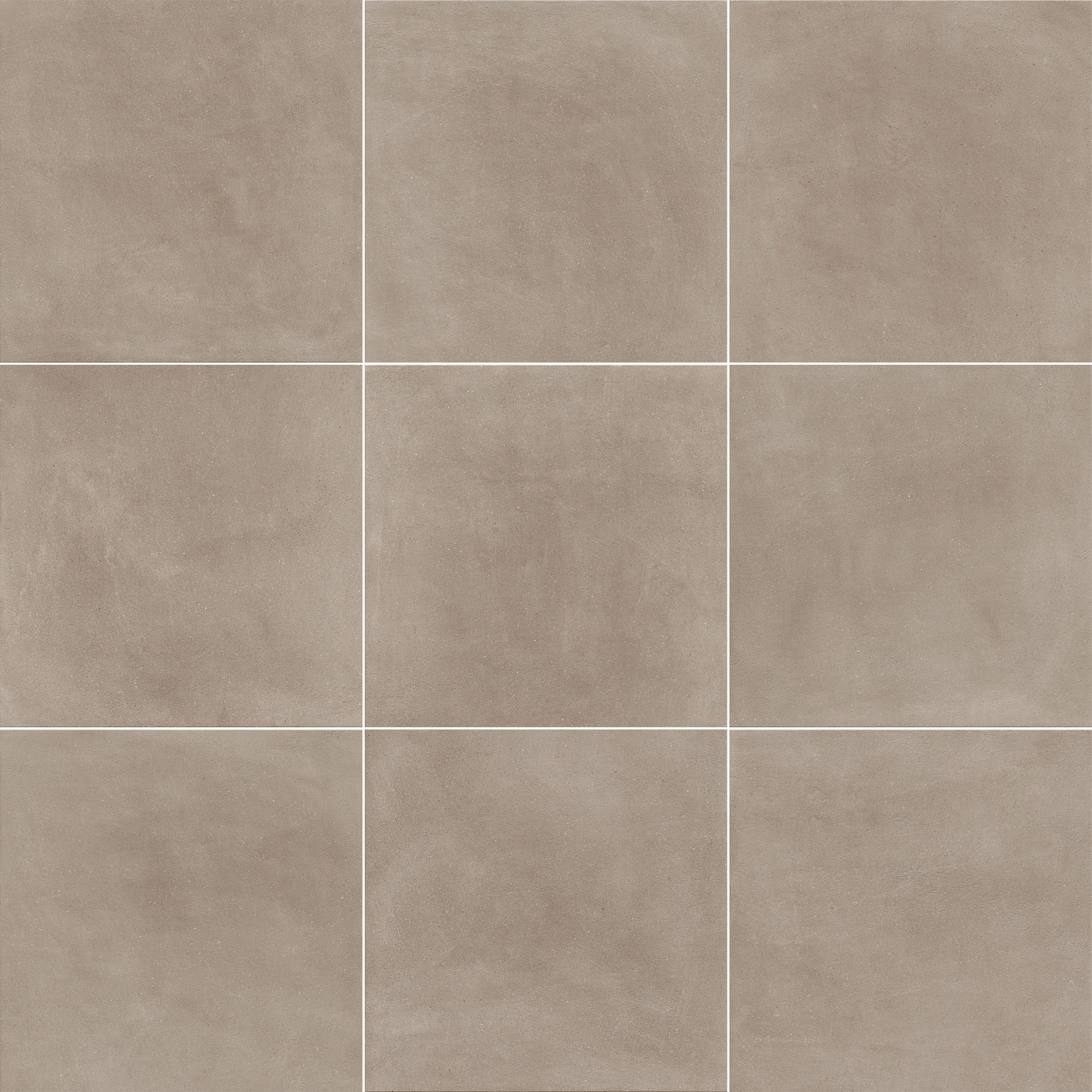 Porcelanato Slow Argilla Gris Mate Cemento 75x75 cm