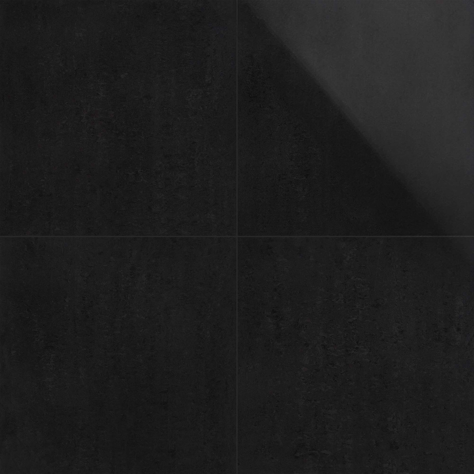 Porcelanato Lounge Negro Pulido 60x60 cm