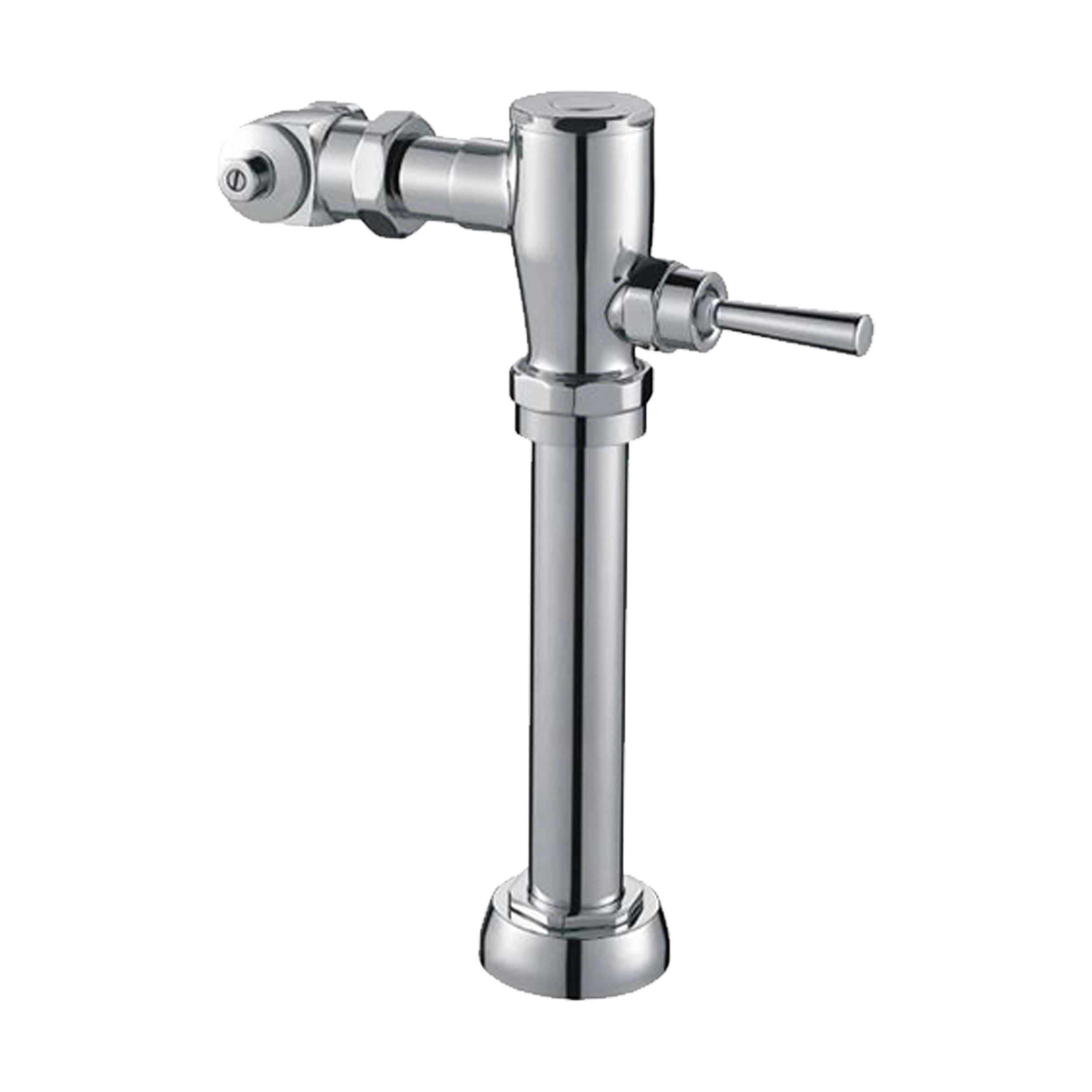 Fluxor WC Public Expuesto Tubo Recto y Palanca Cromado 4,8 lts