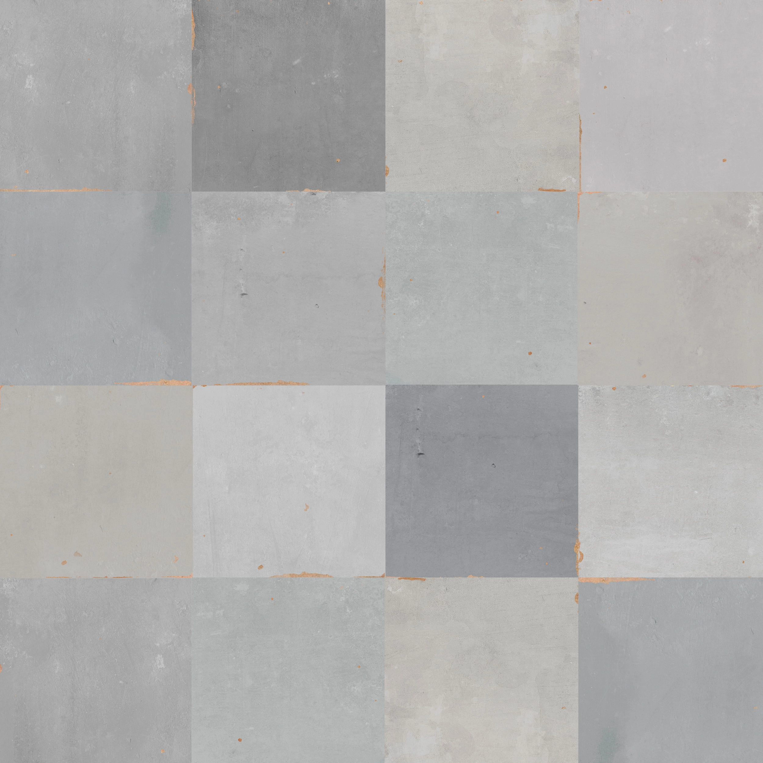 Cerámica Muro Zellige Grey Brillante 12.5x12.5 cm