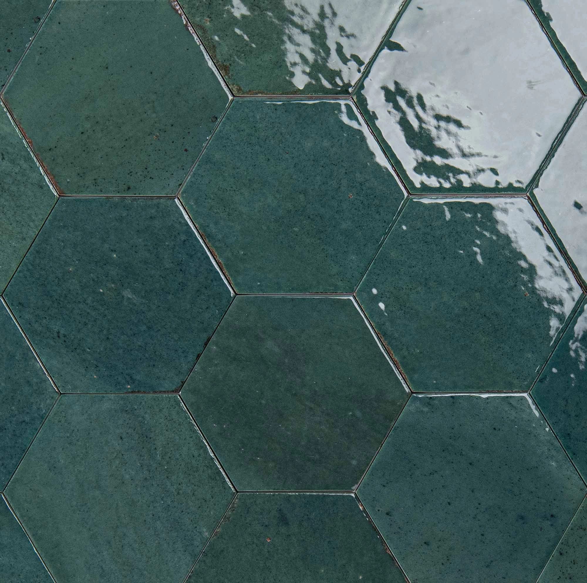 Porcelanato Lume Verde Brillante Bricks 18.2x21 cm