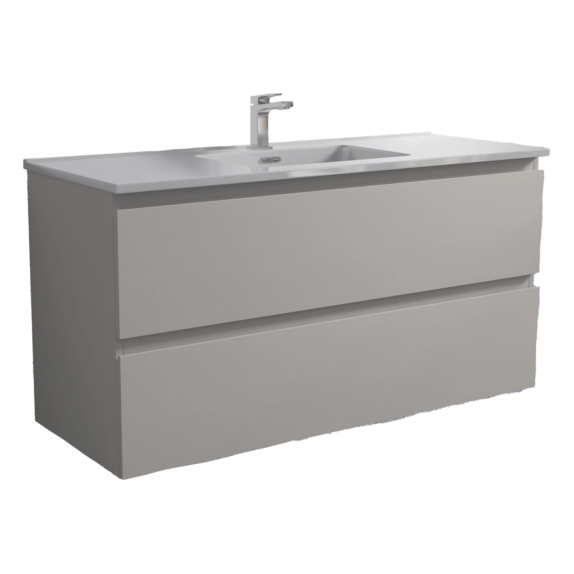 Mueble de Baño Albany 1000x600x450 mm 2 Cajones Vision
