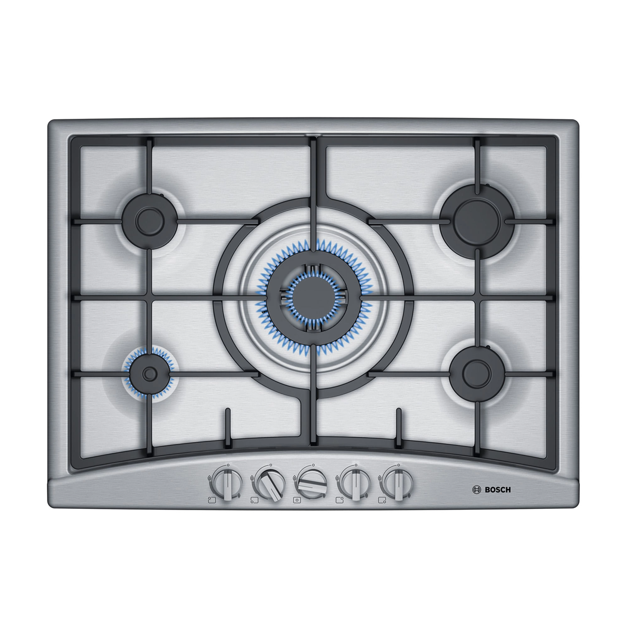 Encimera a Gas 5 Quemadores PGQ7G5B90 Inoxidable 70 cm
