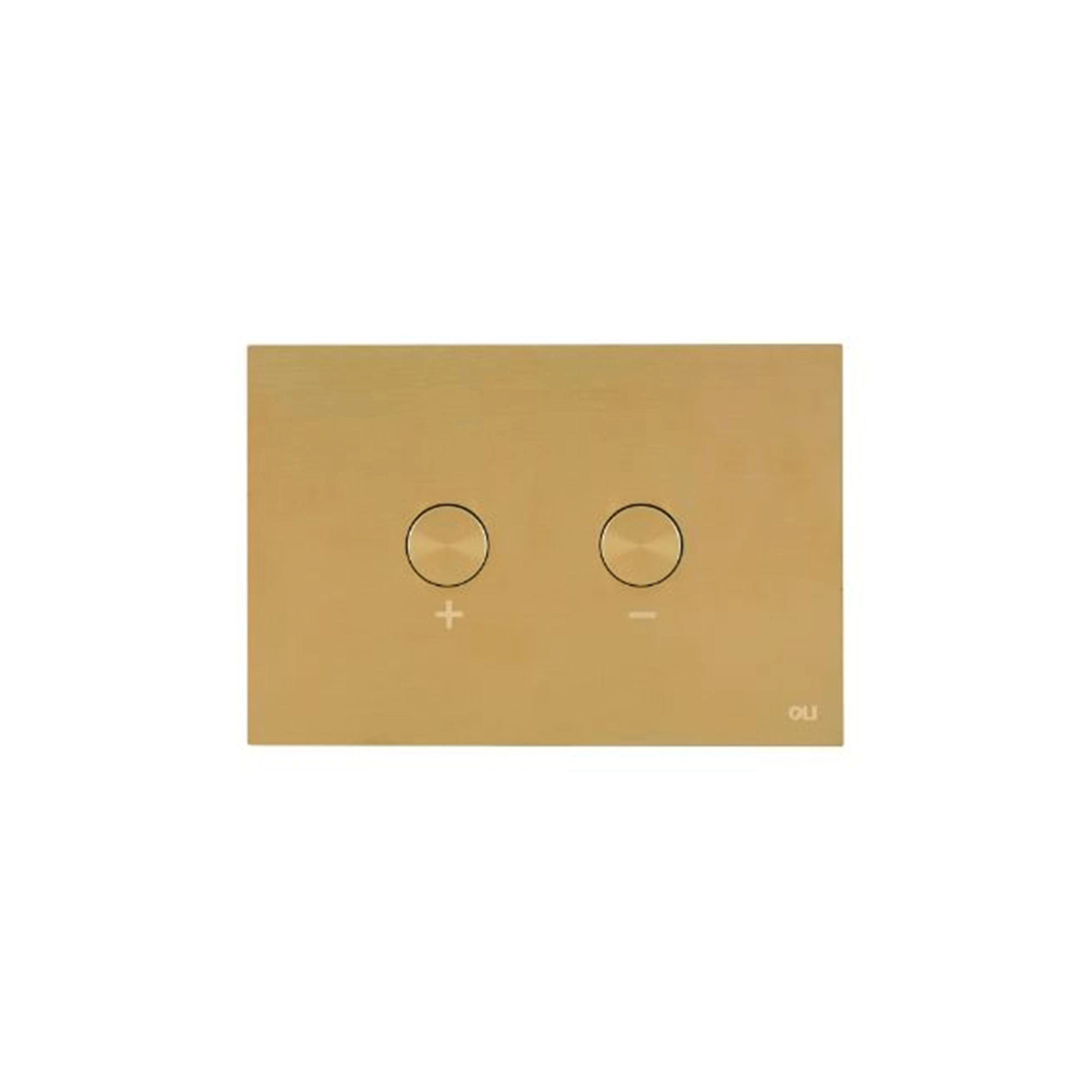 Placa de Accionamiento Dual Blink Gold Plated