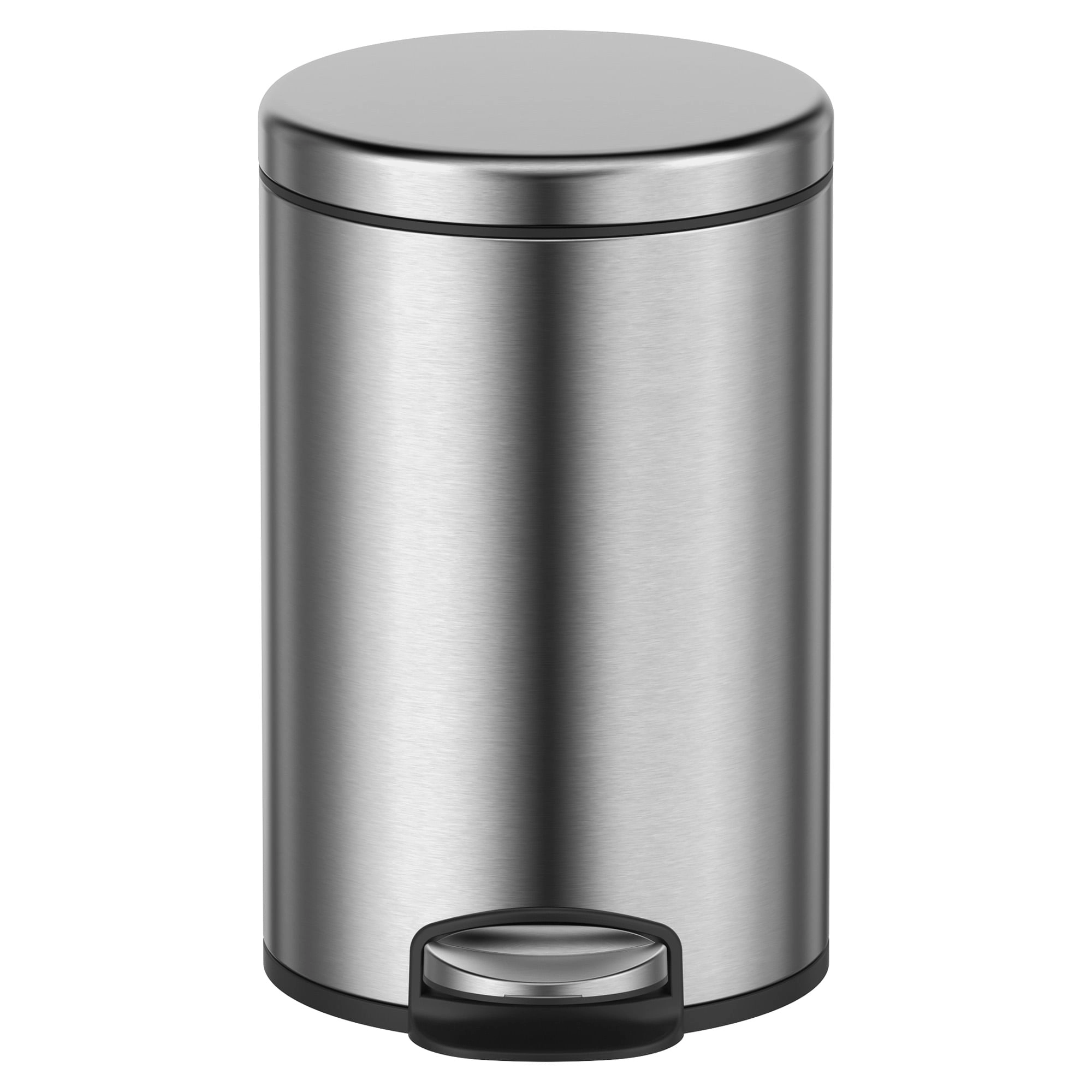 Basurero Redondo con Pedal Titan Inox 12 L