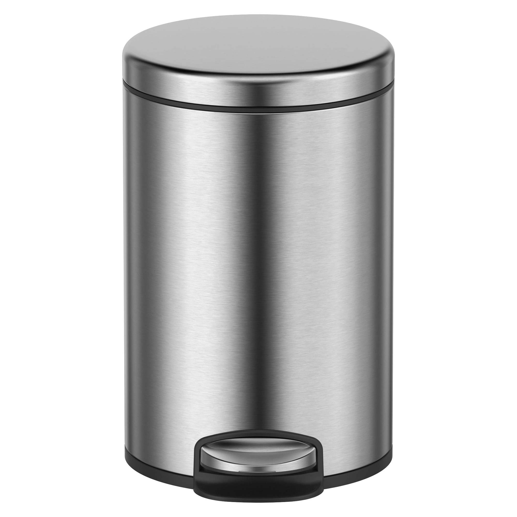 Basurero Redondo con Pedal Titan Inox 5 L