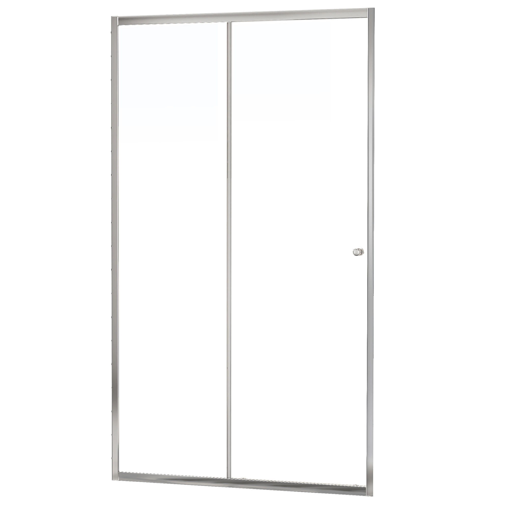 Mampara de Ducha Murano Corredera 1700x1980 mm Vidrio Templado Cromo