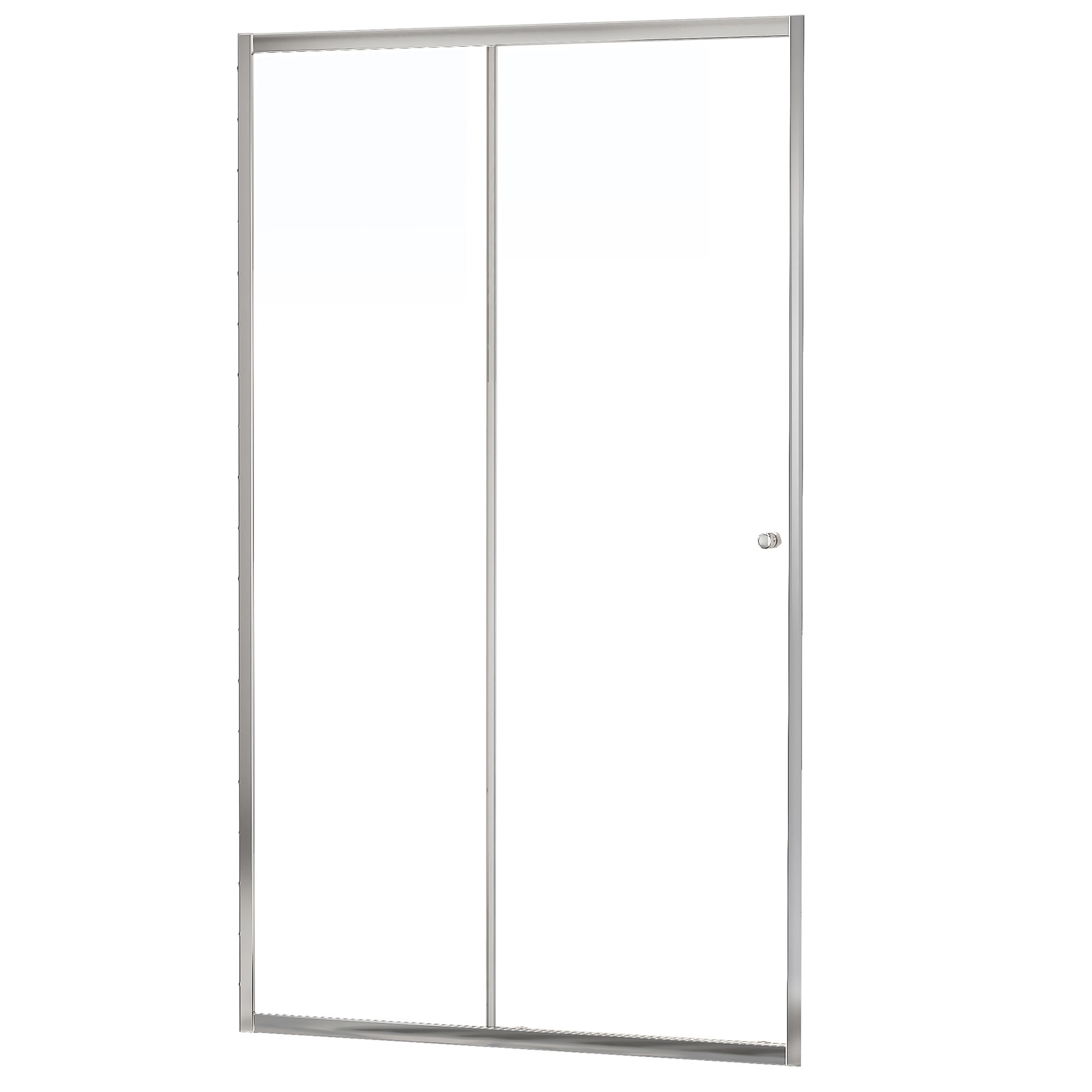 Mampara de Ducha Murano Corredera 1500x1980 mm Vidrio Templado Cromo