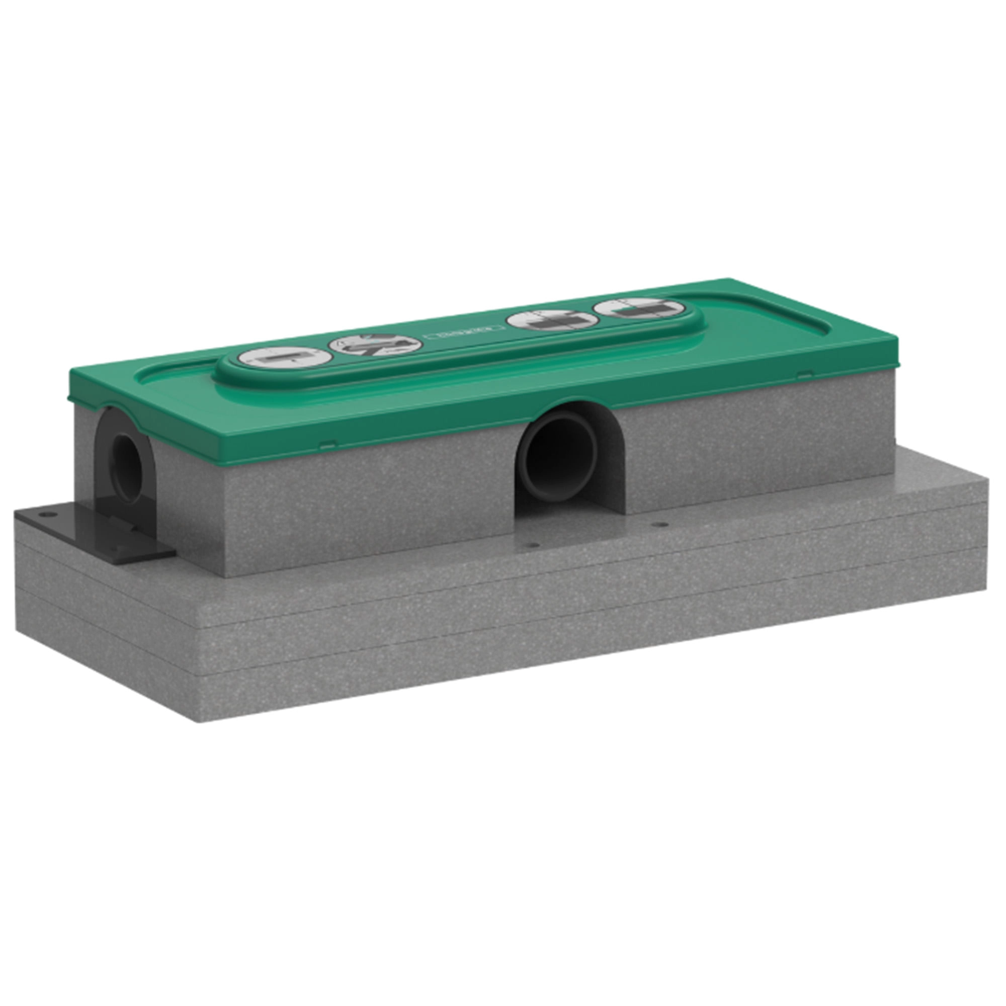 Cuerpo Interno Ubox Flat 01000180 para Desague en Obra Hansgrohe