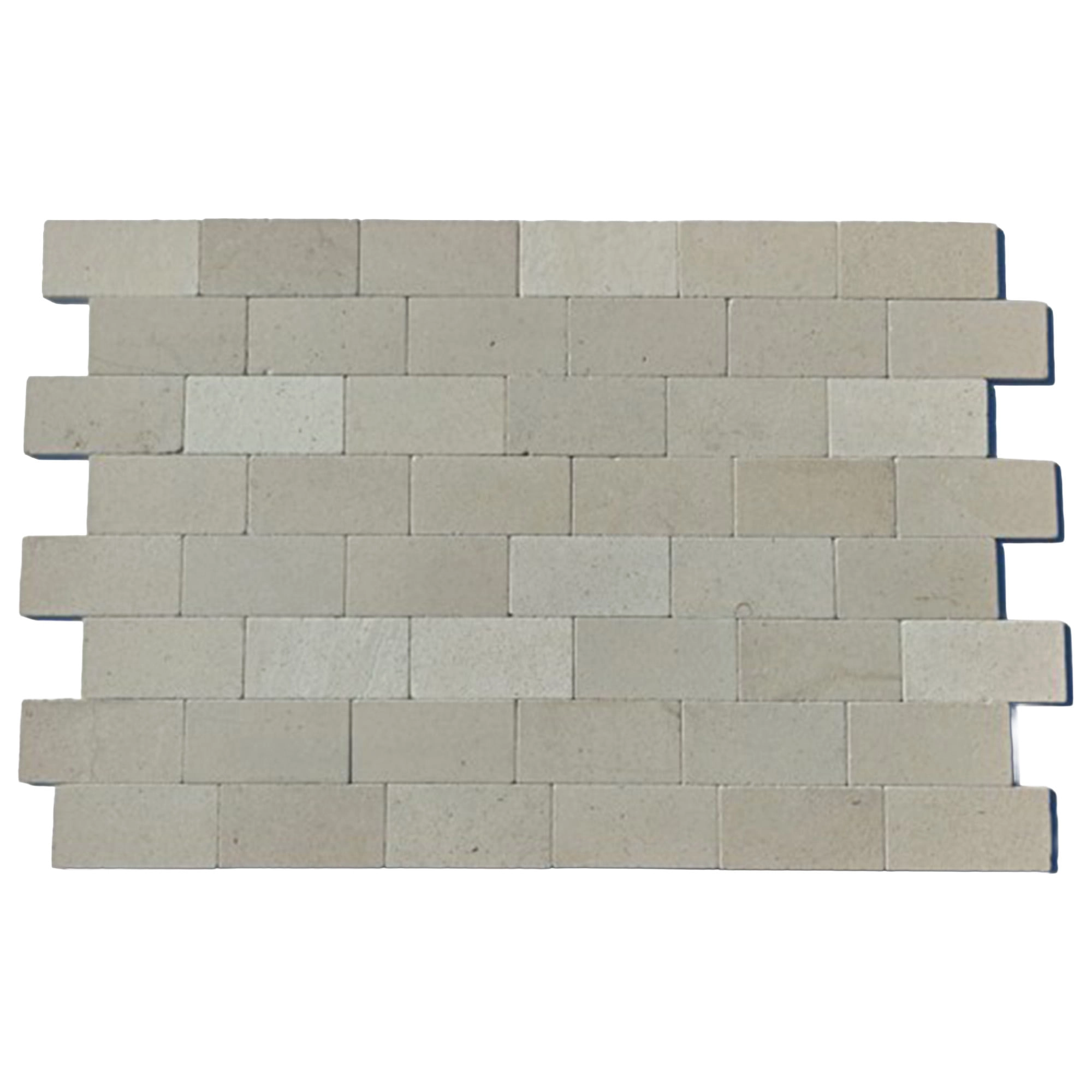 Ladrillo Brickstone Cream Beige Mate 5x20 cm
