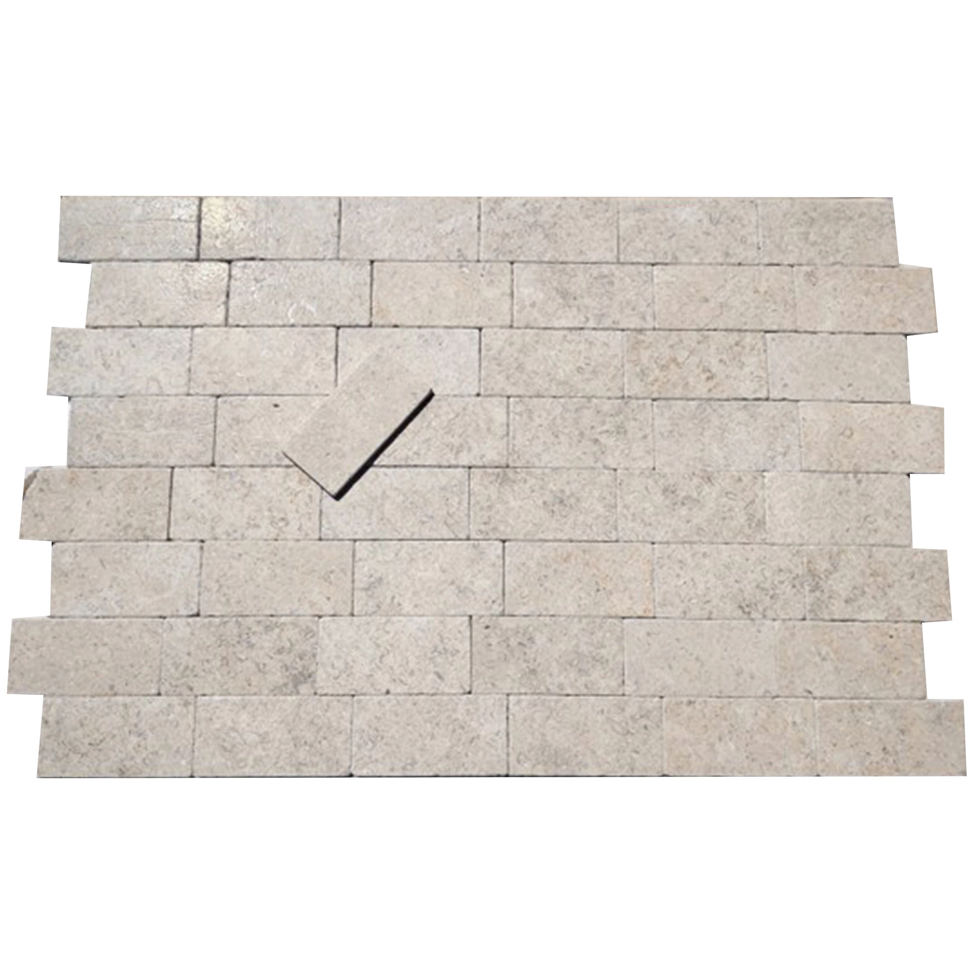 Ladrillo Brickstone Greige Sinai Mate 5x20 cm