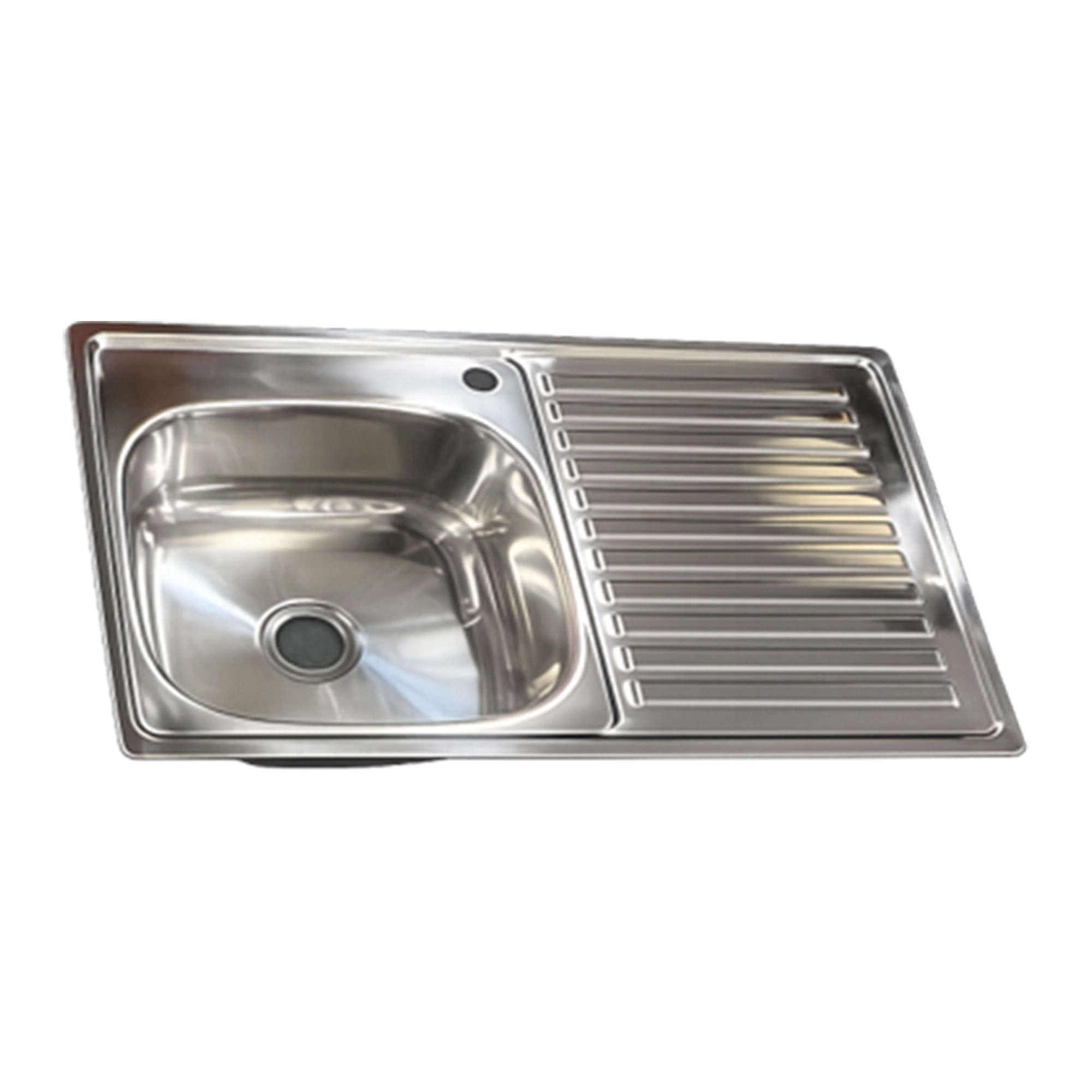 Lavaplatos Lenox 1 Cubeta Izquierda 800x500x160 mm encastrar