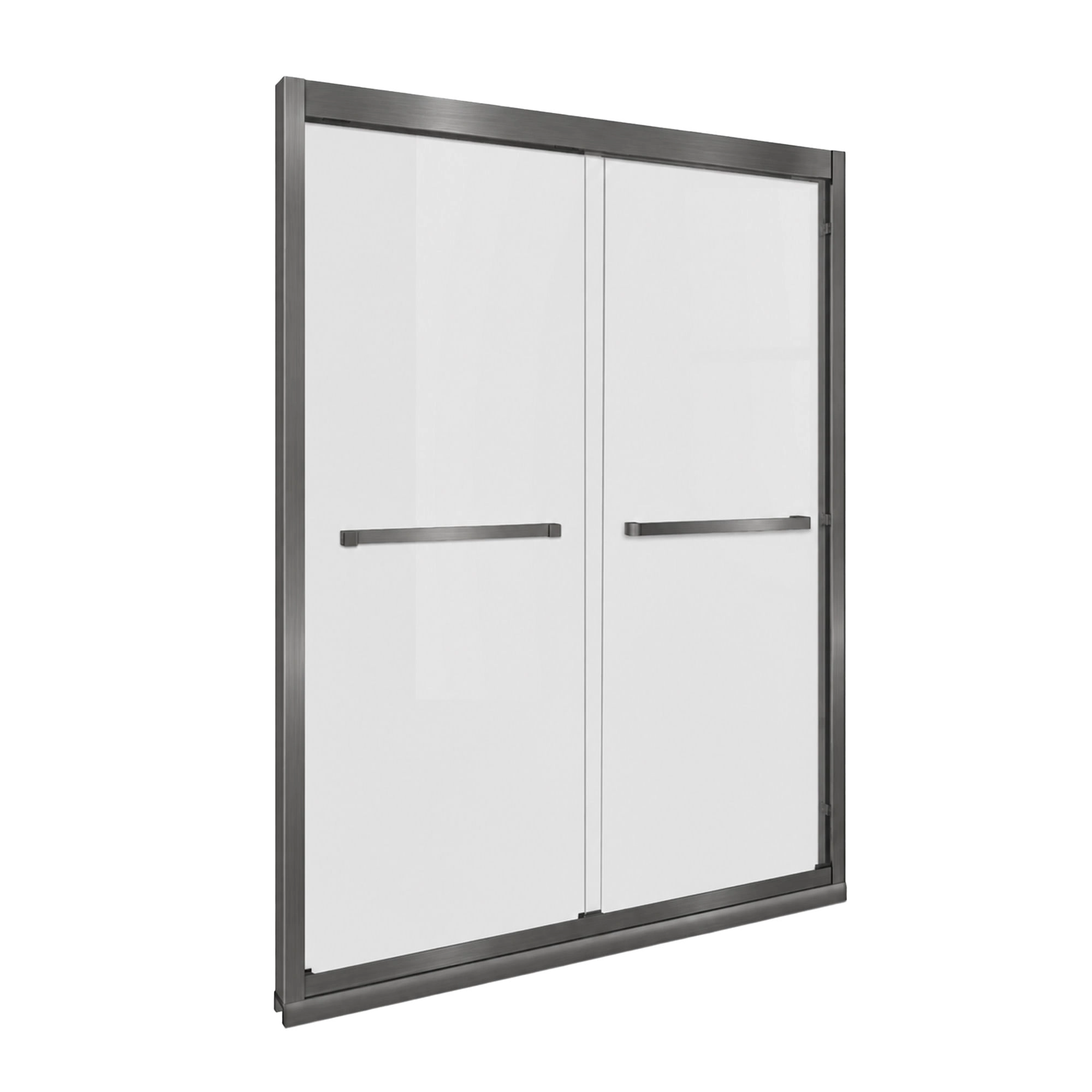 Mampara Artemisa Doble Corredera Receptáculo Gun Grey 1200 mm Vidrio Templado