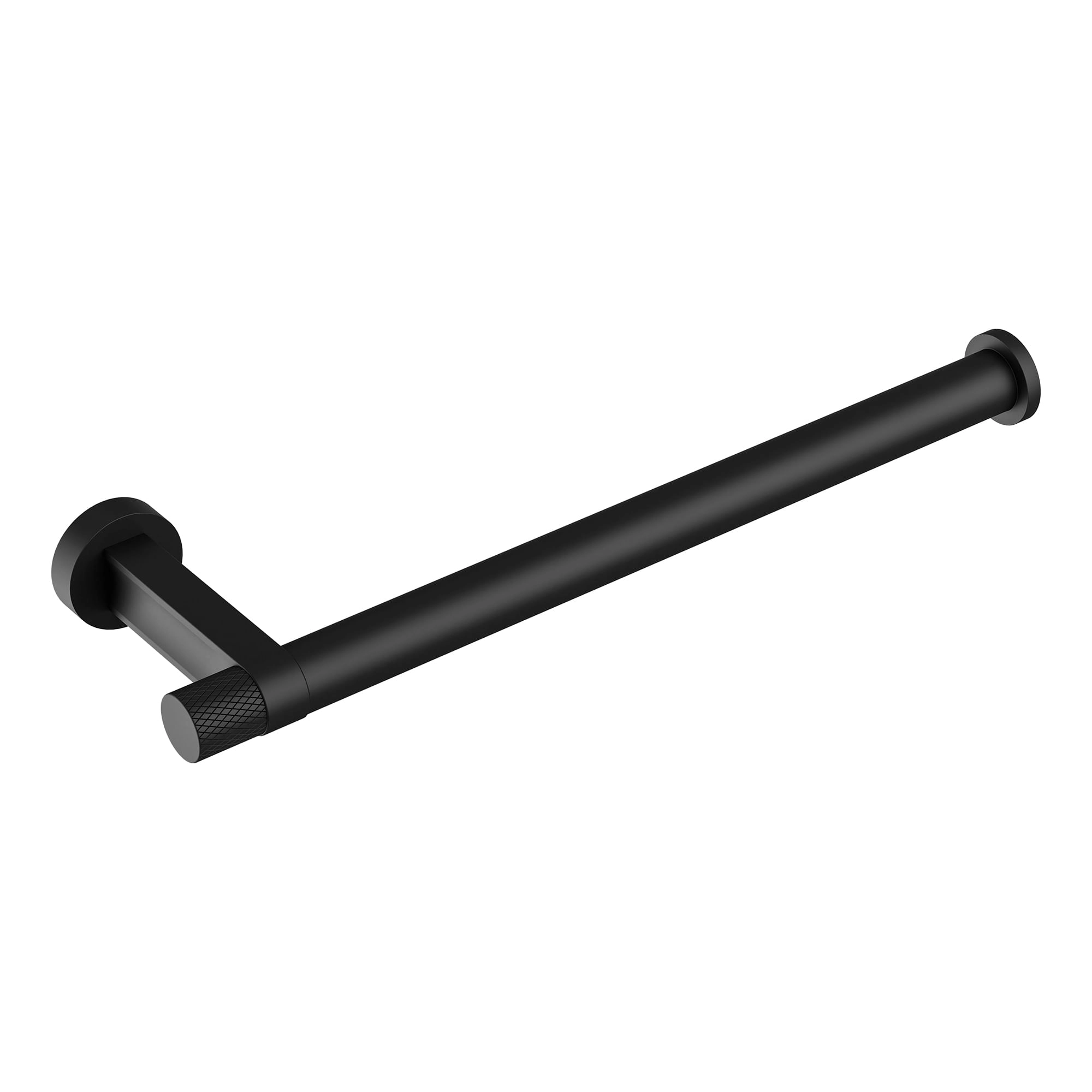 Toallero Barra Crown 28 cm Negro Mate