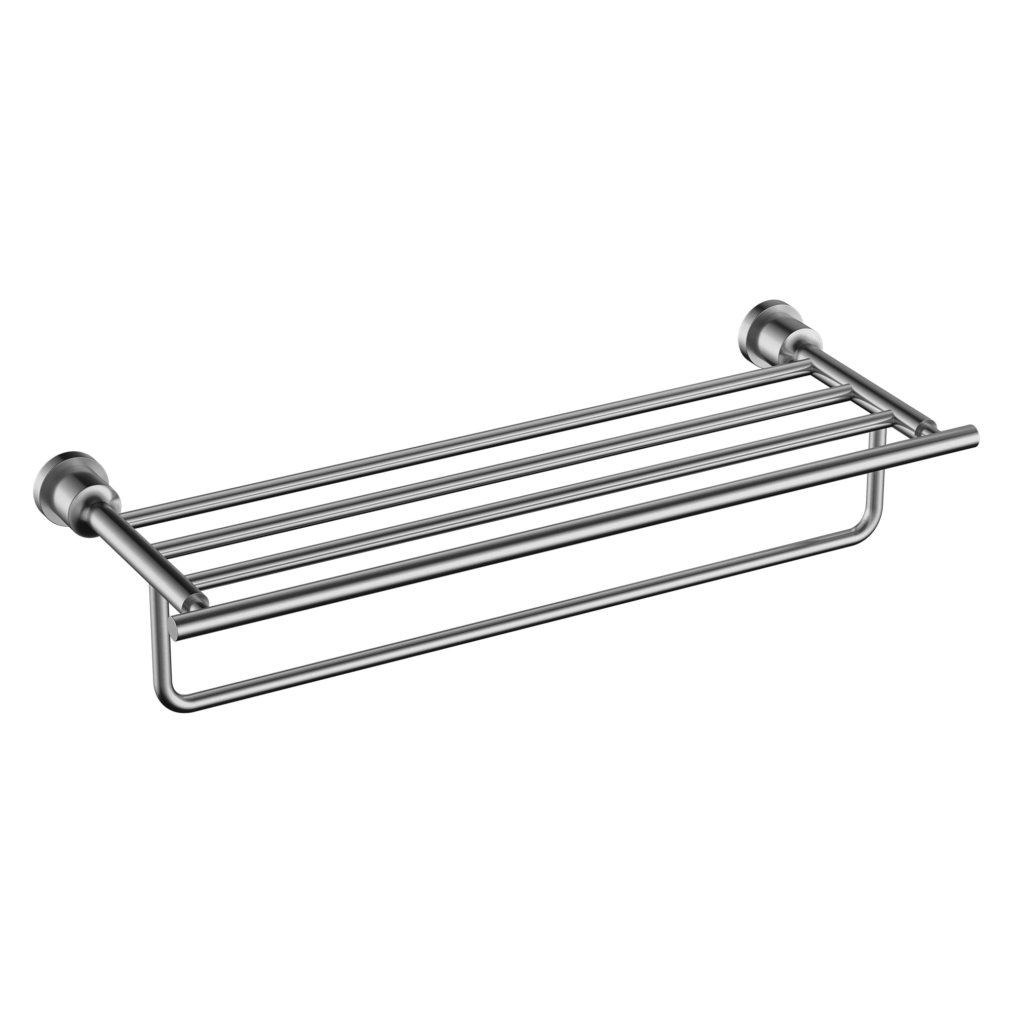 Toallero Barra Mebo 60 cm Con Repisa Brushed