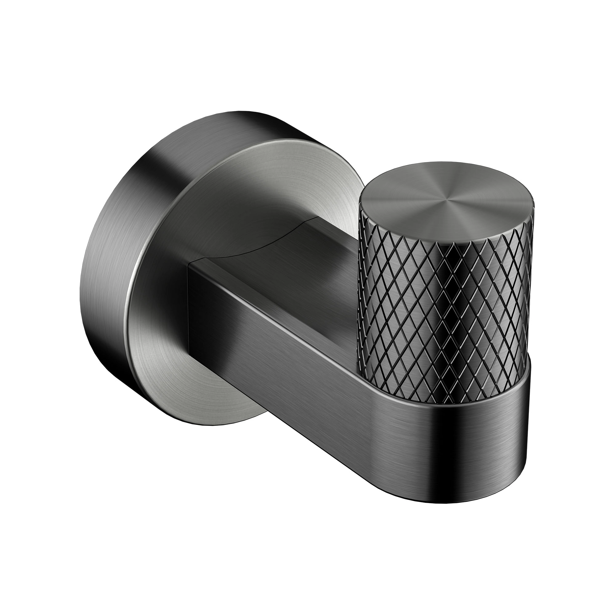 Percha Crown 6 cm Simple Gun Metal