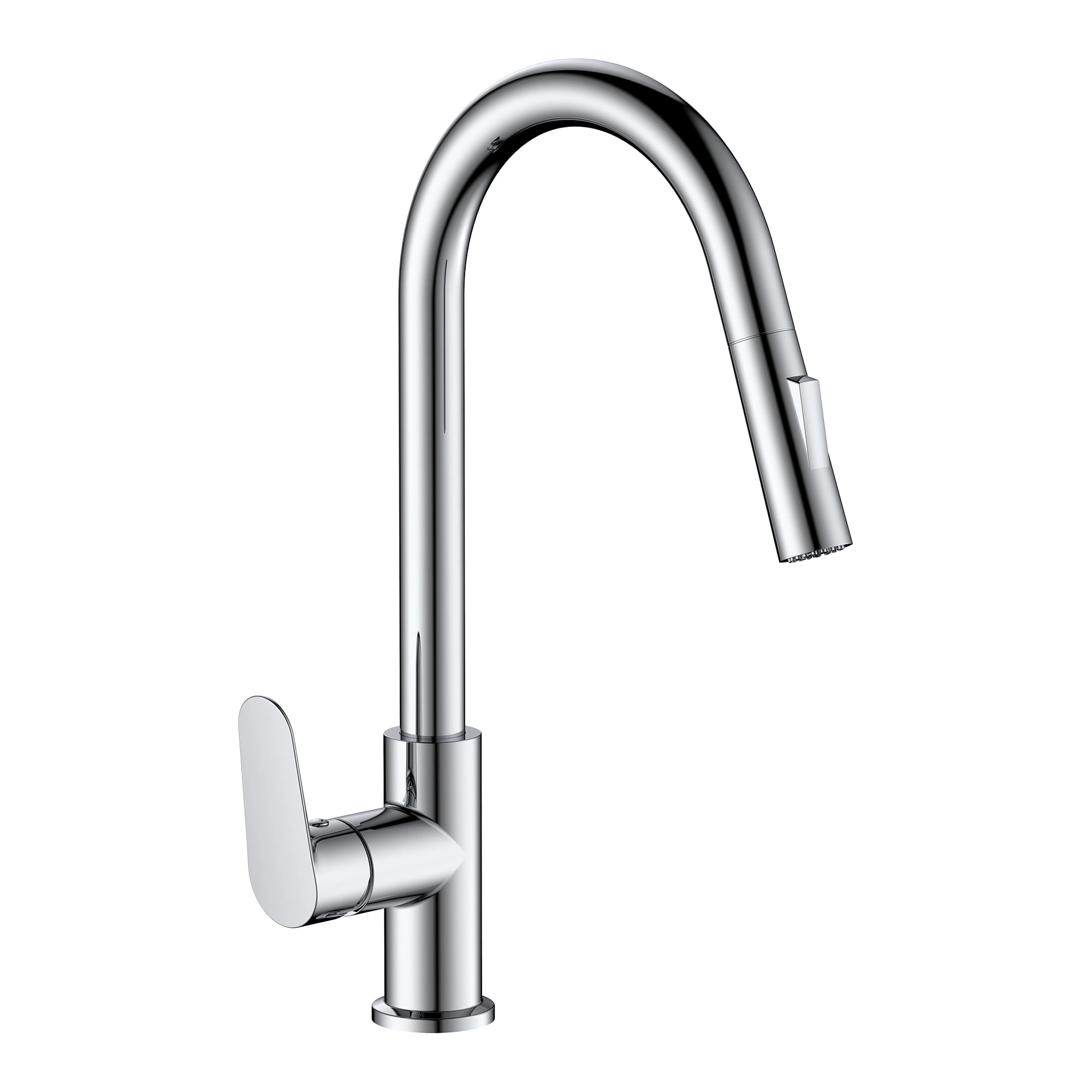 Grifería Cocina Miro Caño Extraíble 2 Jets Cromo
