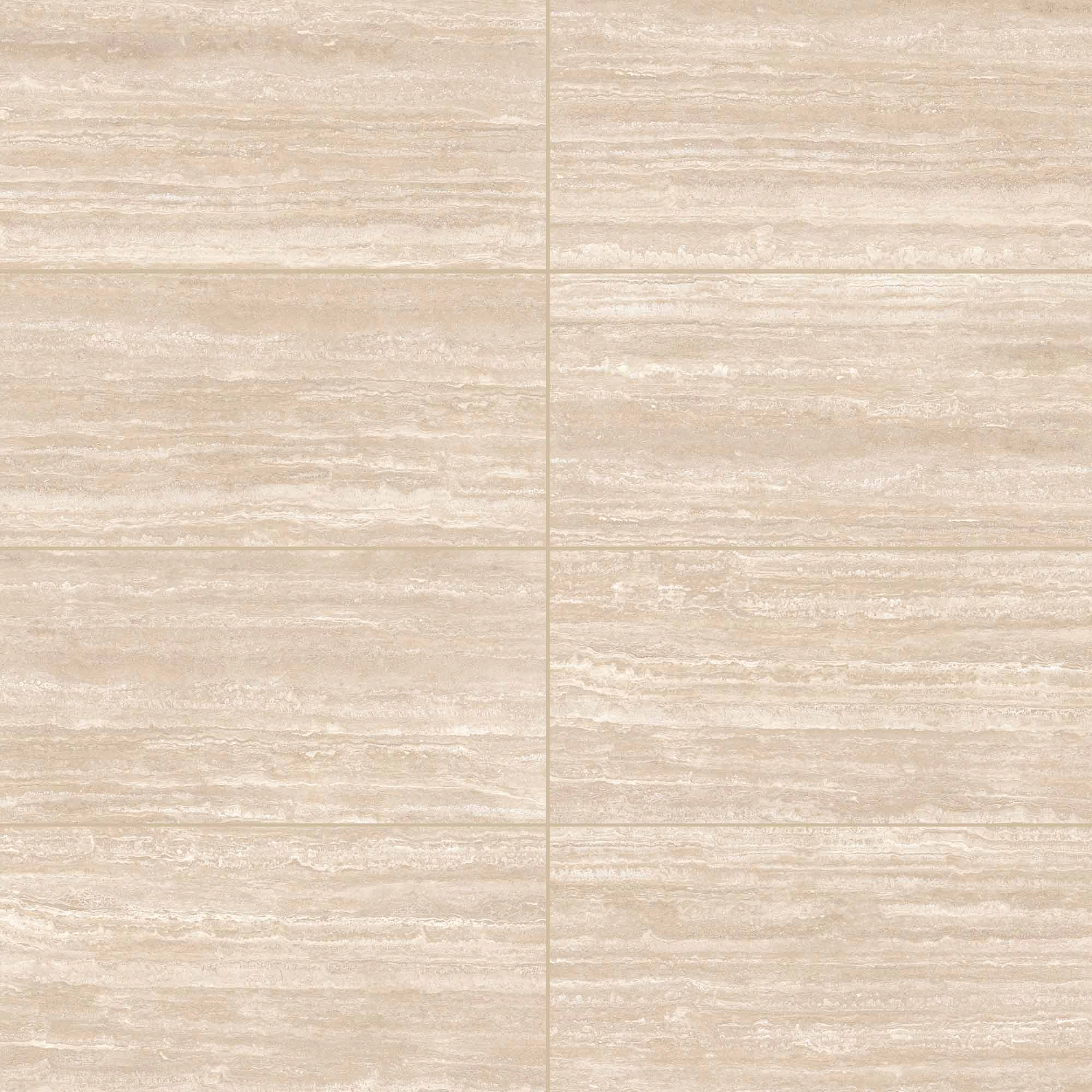 Porcelanato Travertino Vein Beige Mate Rustico 60x120 cm