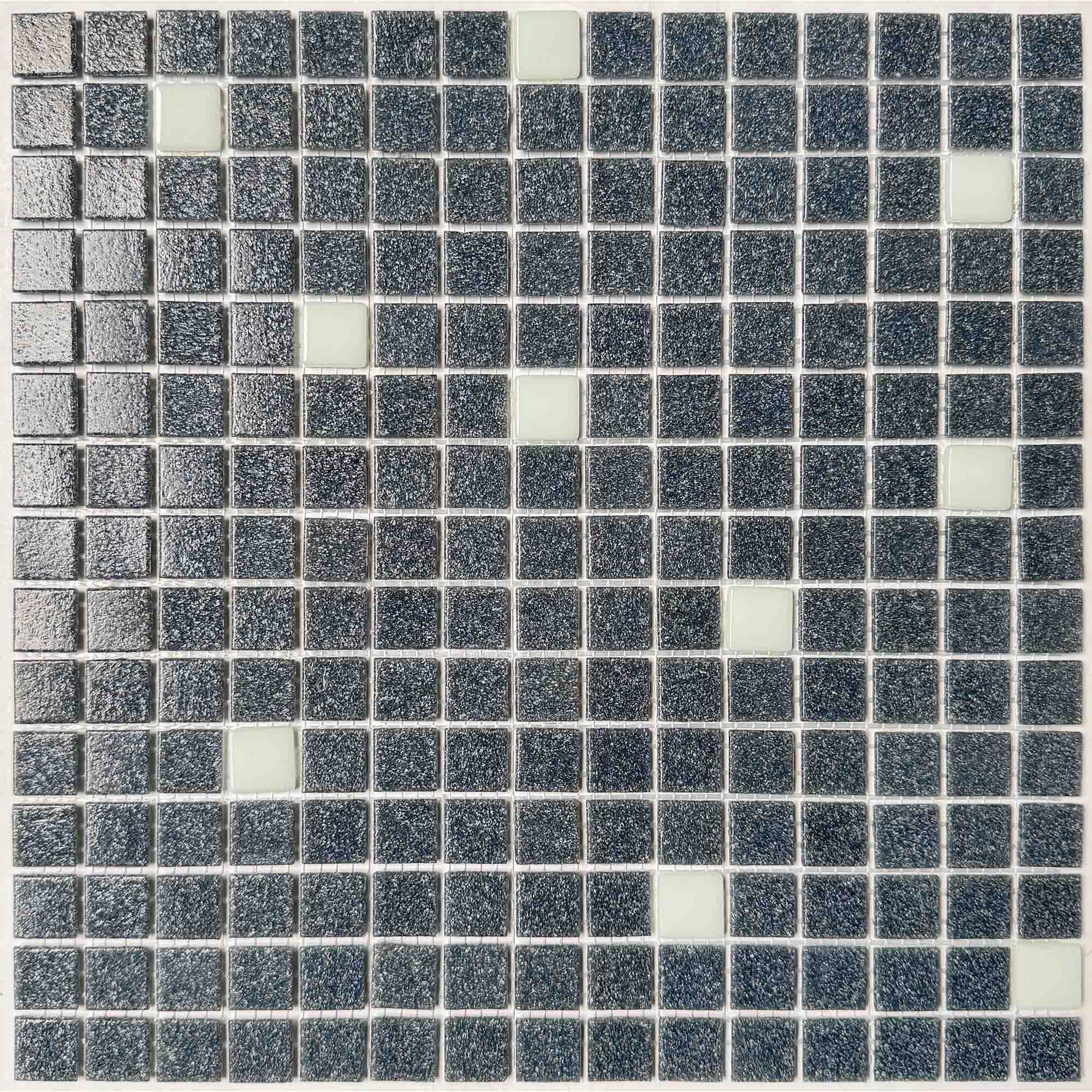 Mosaico Acero Luminiscente 32x32 cm