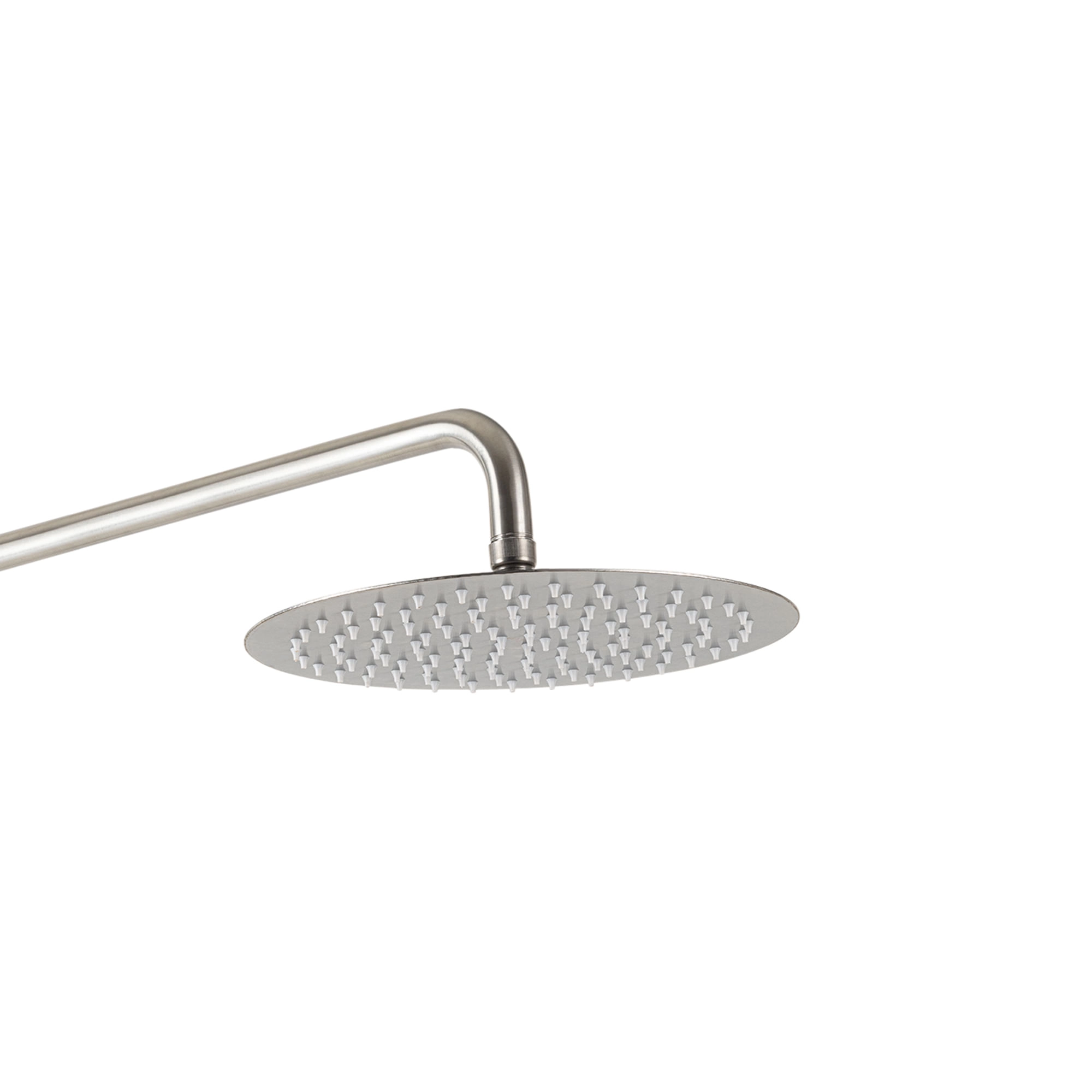 Plato Ducha Fija con Brazo a Muro Home-N Brushed 200 mm