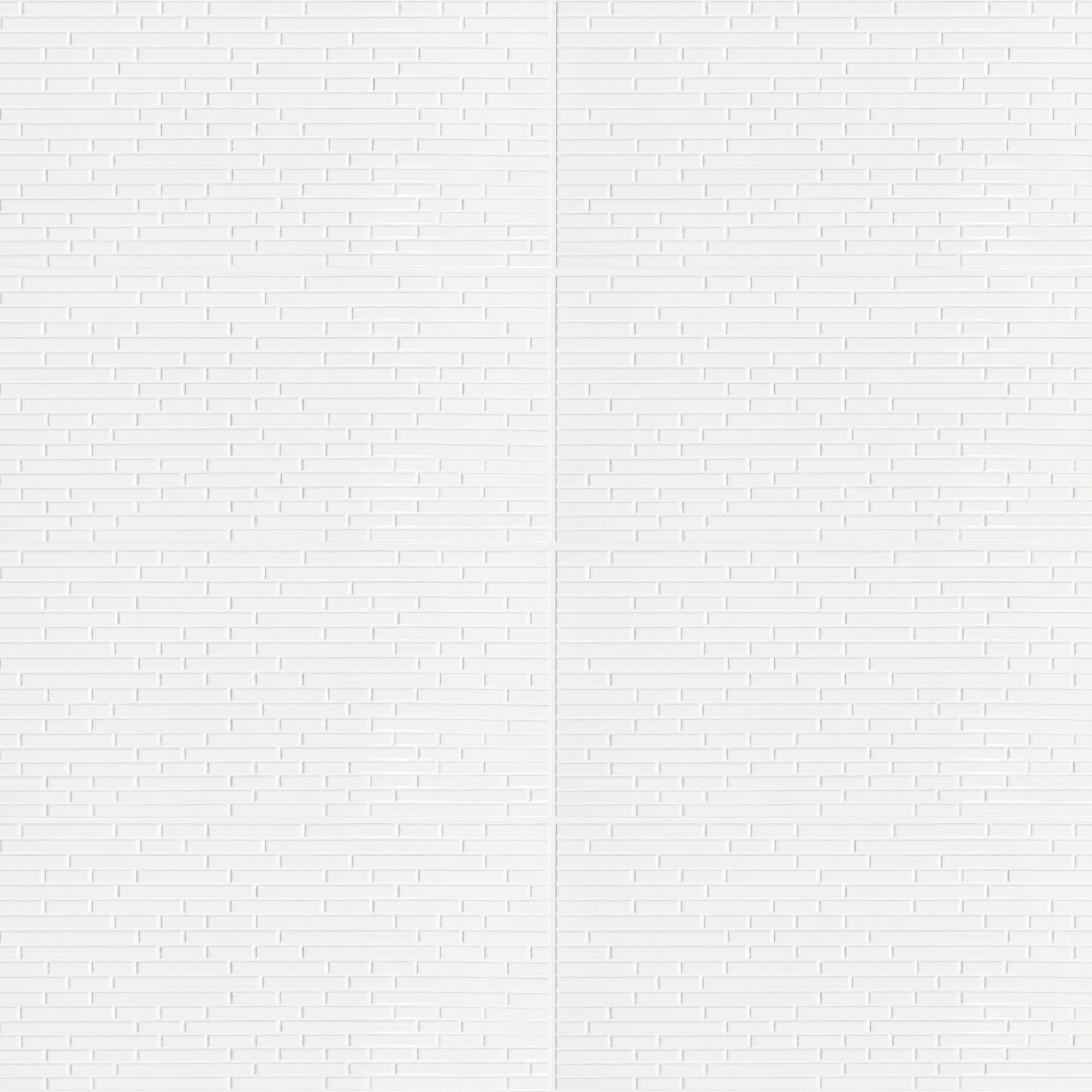 Cerámica Muro Ice Deco Blanco Brillante 30x60 cm