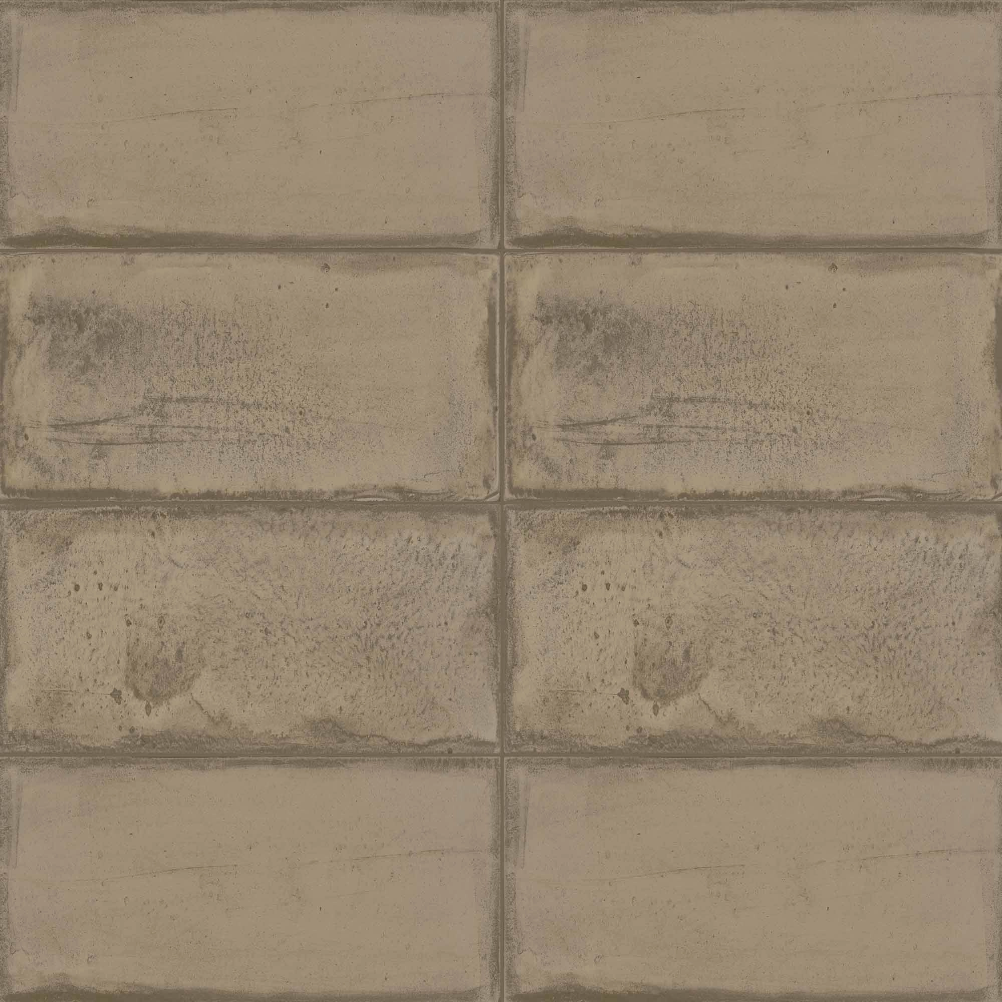 Ceramica Muro Tegel Taupe Gris Brillante 7.7x15 cm
