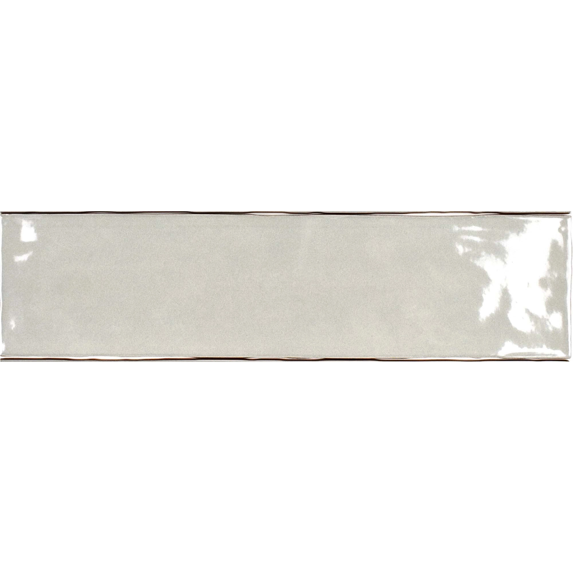 Ceramica Muro Bar Tile Oslo Blanco Brillante 7.7x30 cm