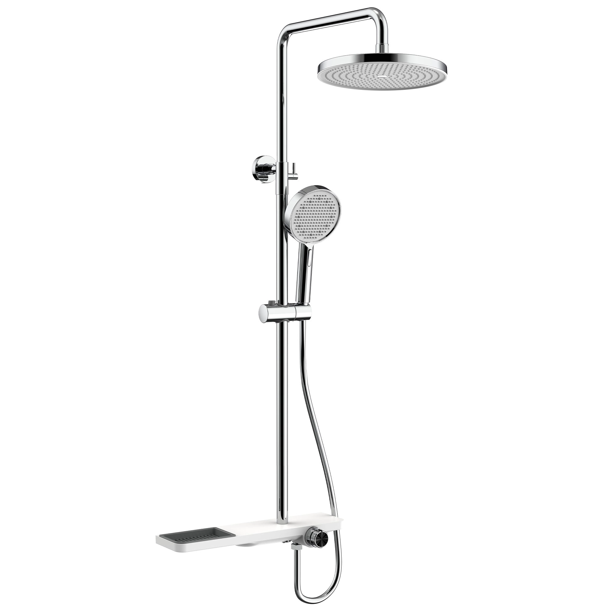 Columna Ducha Valenza 25 cm Cromo