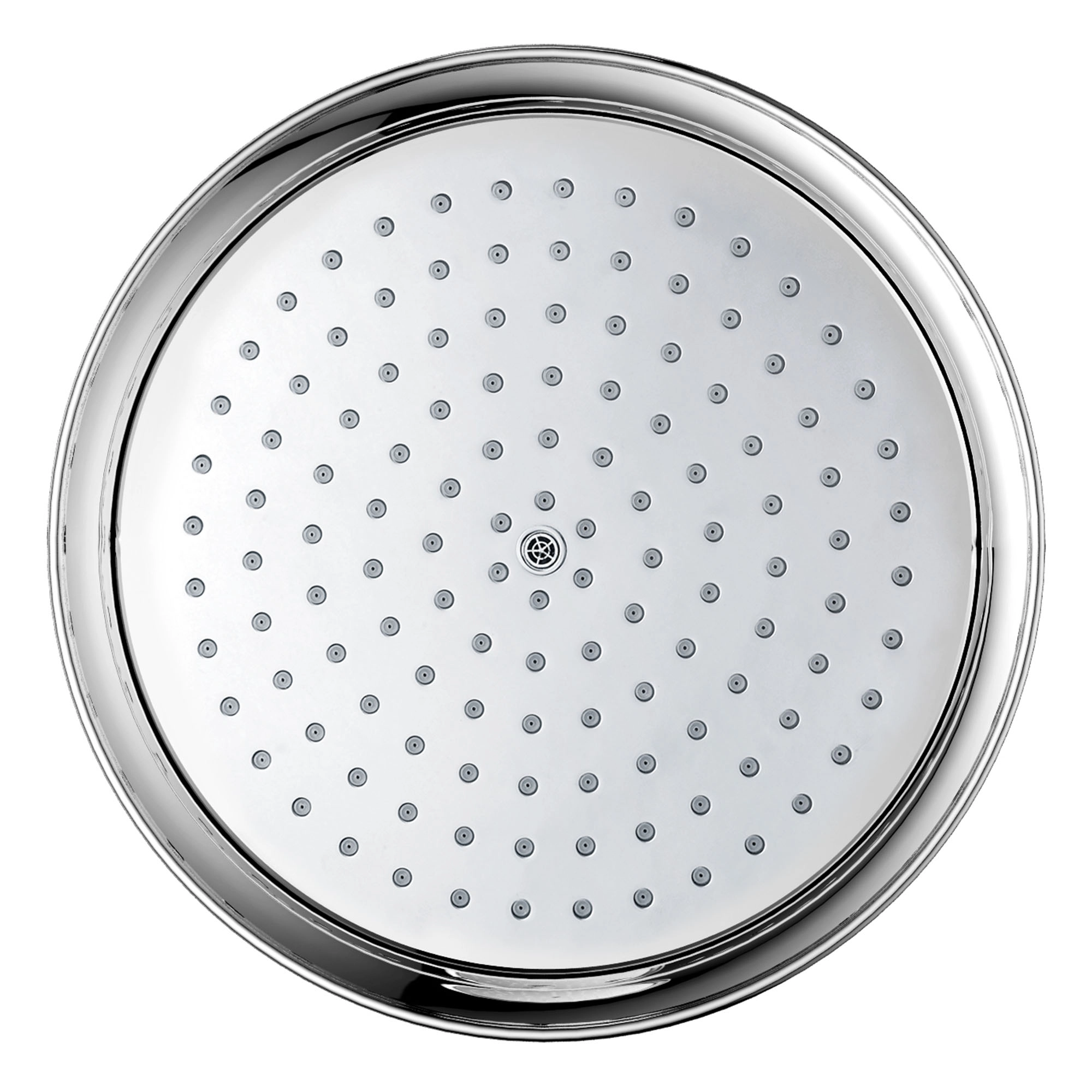 Plato Ducha Savoy Redondo 23 Cm 1 Jet Sin Brazo Cromo